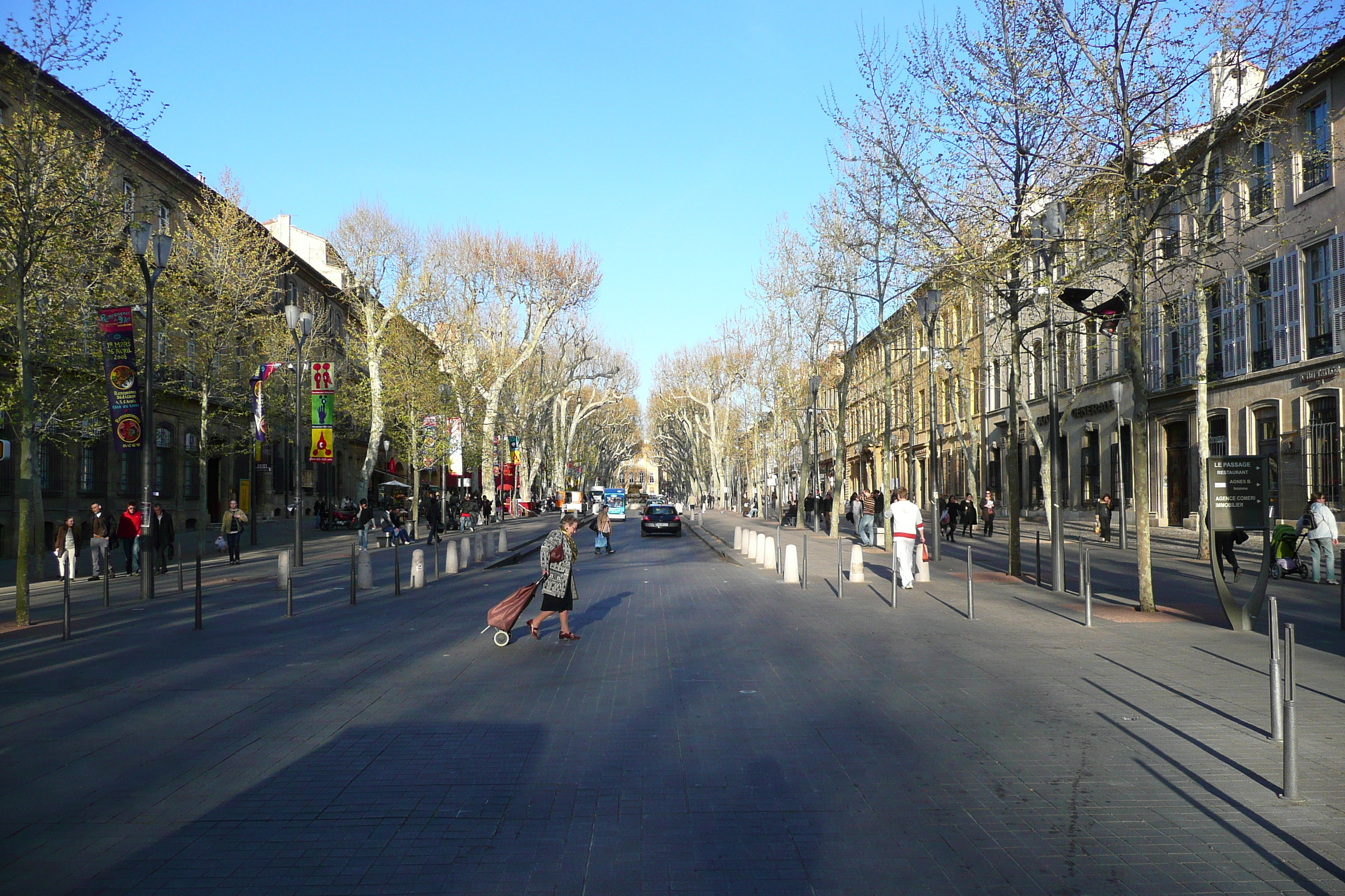 Picture France Aix en Provence Cours Mirabeau 2008-04 25 - Journey Cours Mirabeau