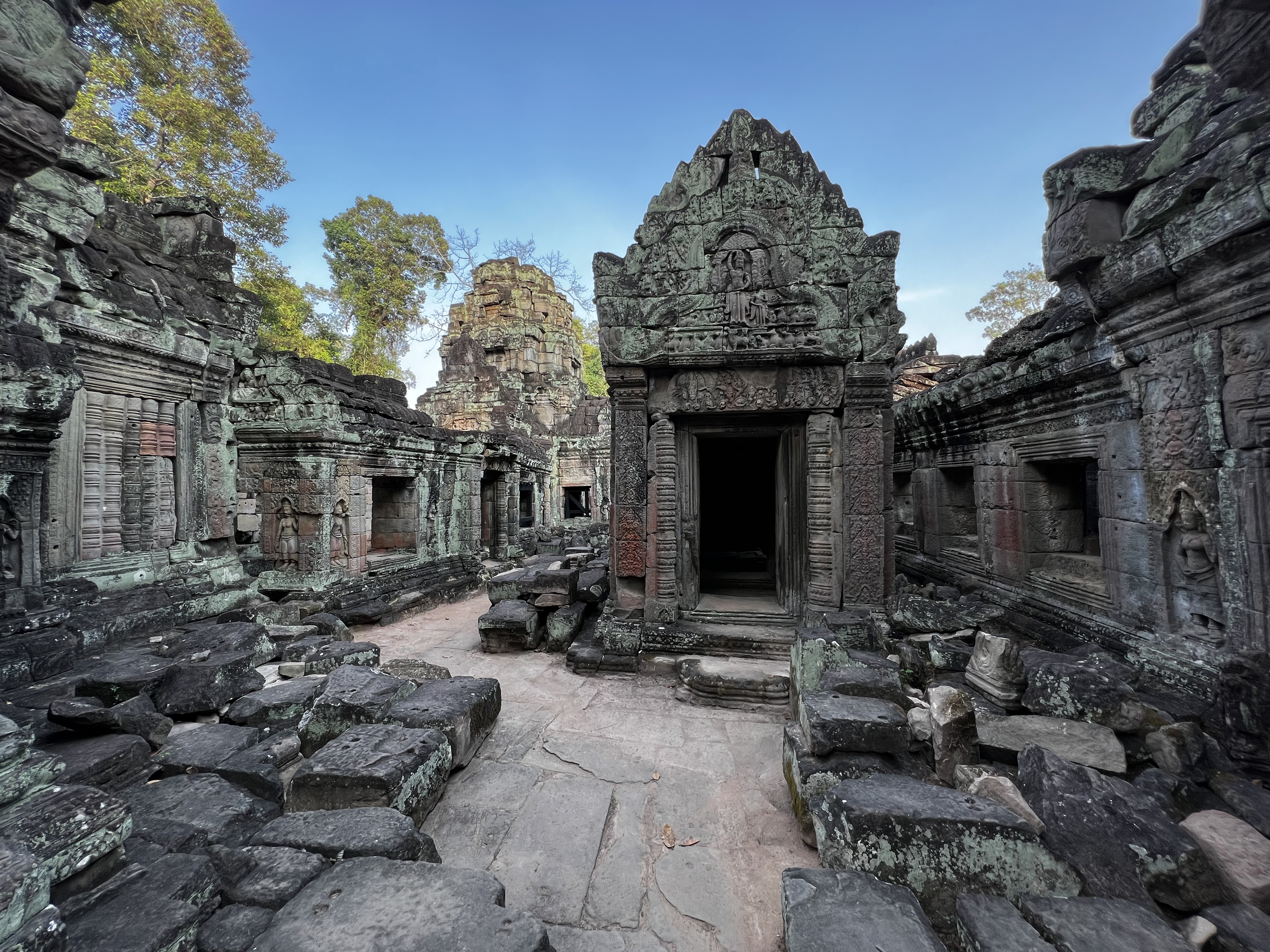 Picture Cambodia Siem Reap Preah Khan 2023-01 54 - Center Preah Khan