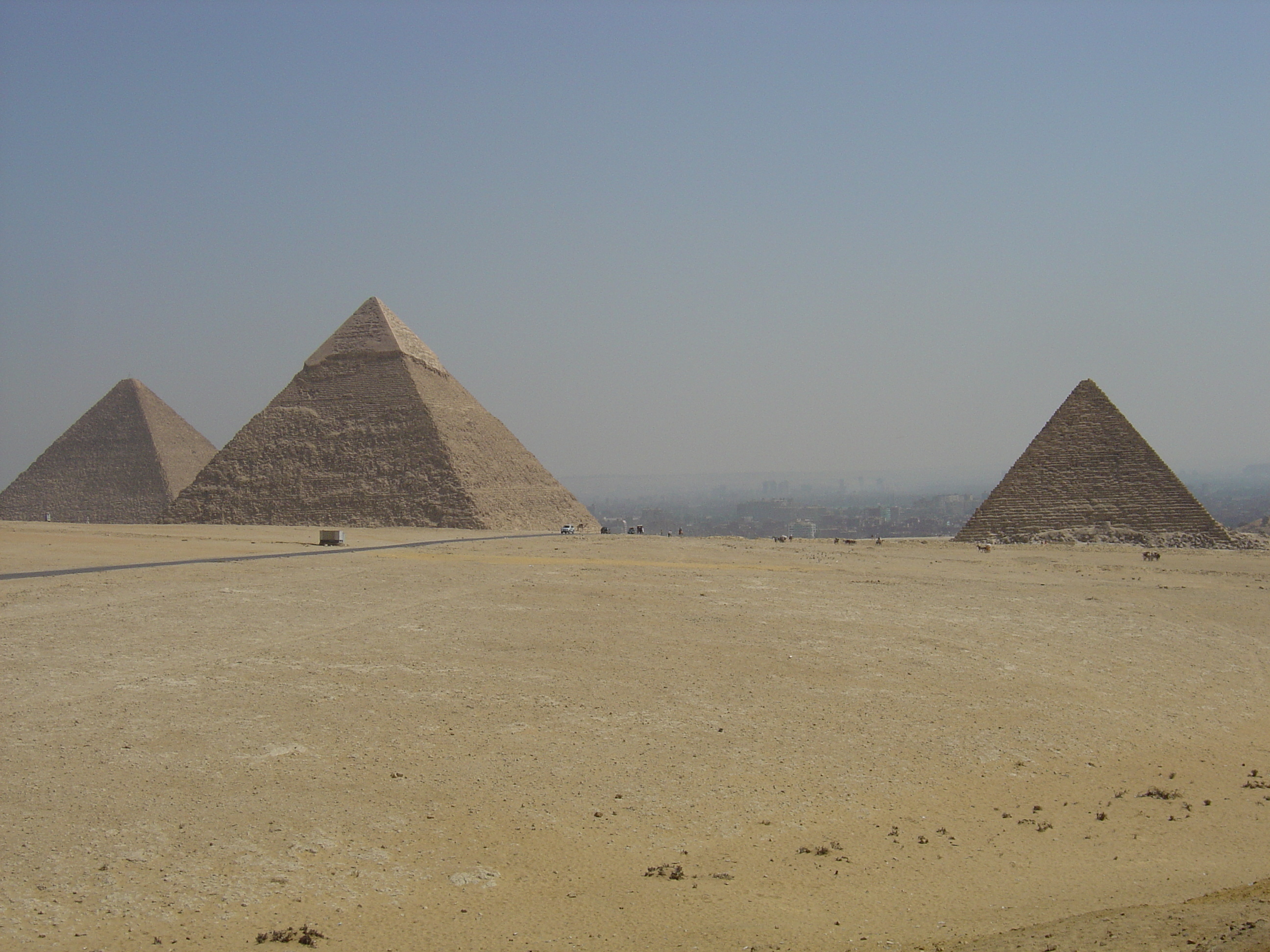 Picture Egypt Gyza Pyramids 2004-09 6 - History Gyza Pyramids