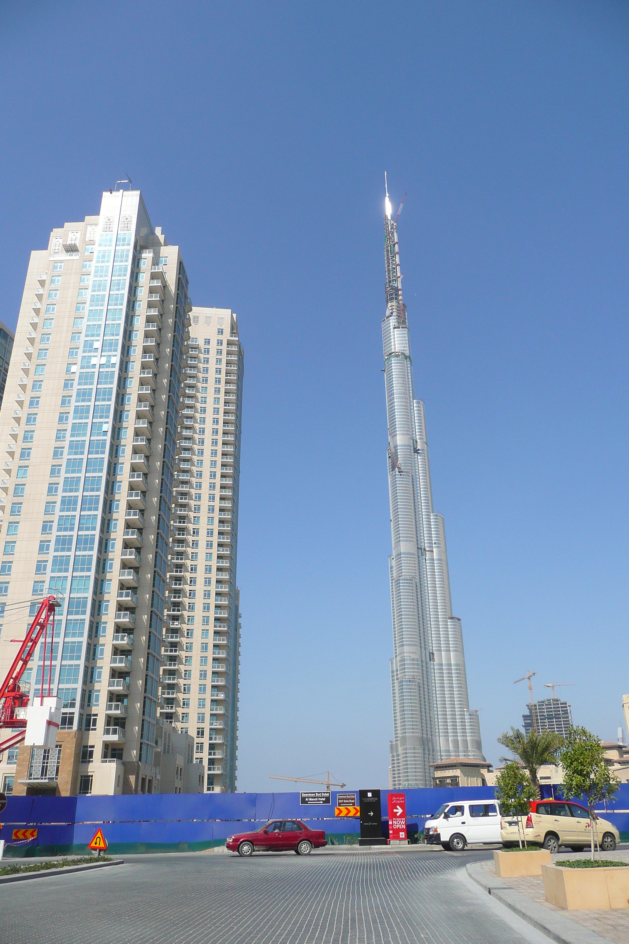 Picture United Arab Emirates Dubai Burj Dubai 2009-01 12 - Center Burj Dubai