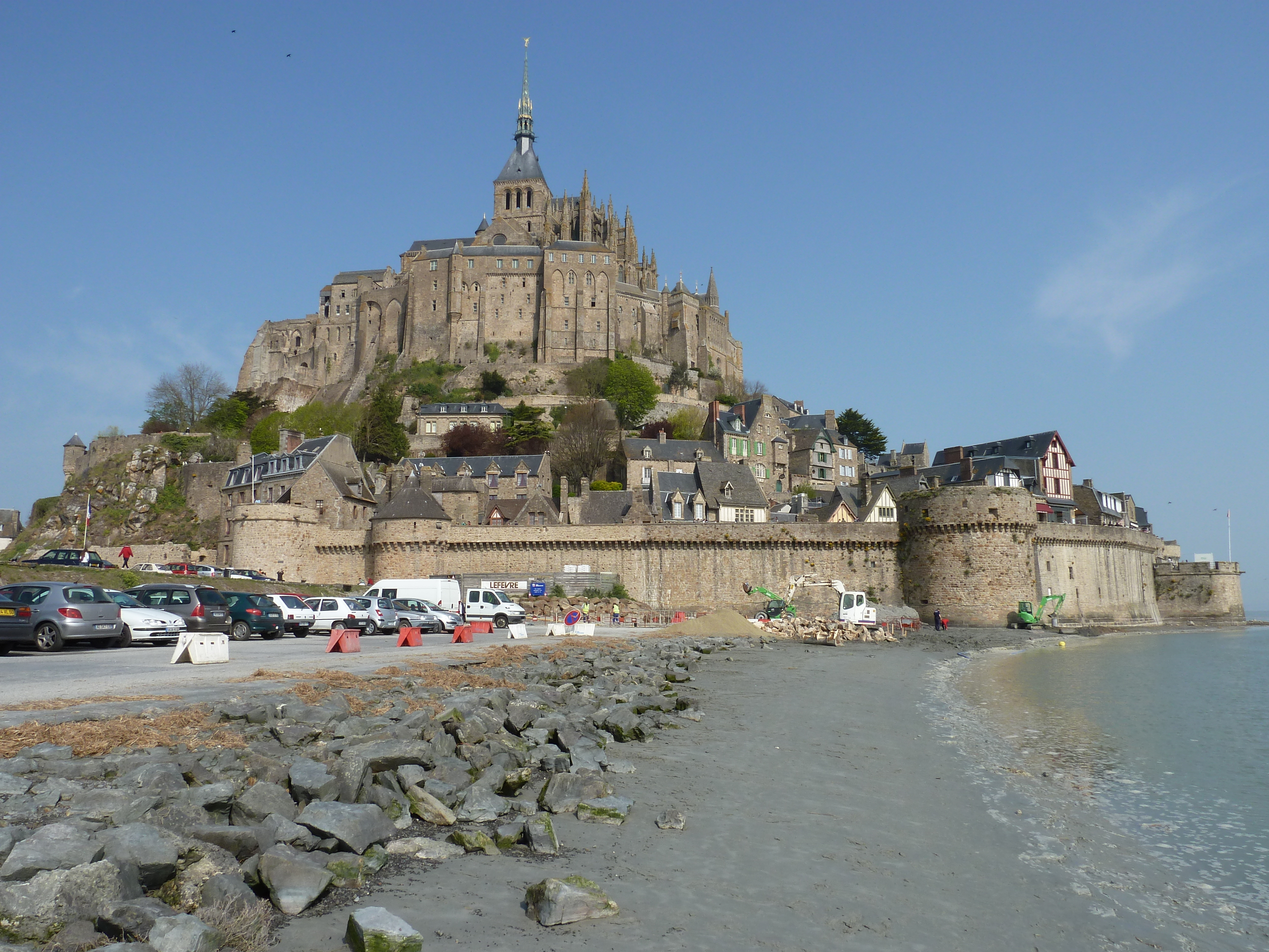 Picture France Mont St Michel 2010-04 168 - History Mont St Michel