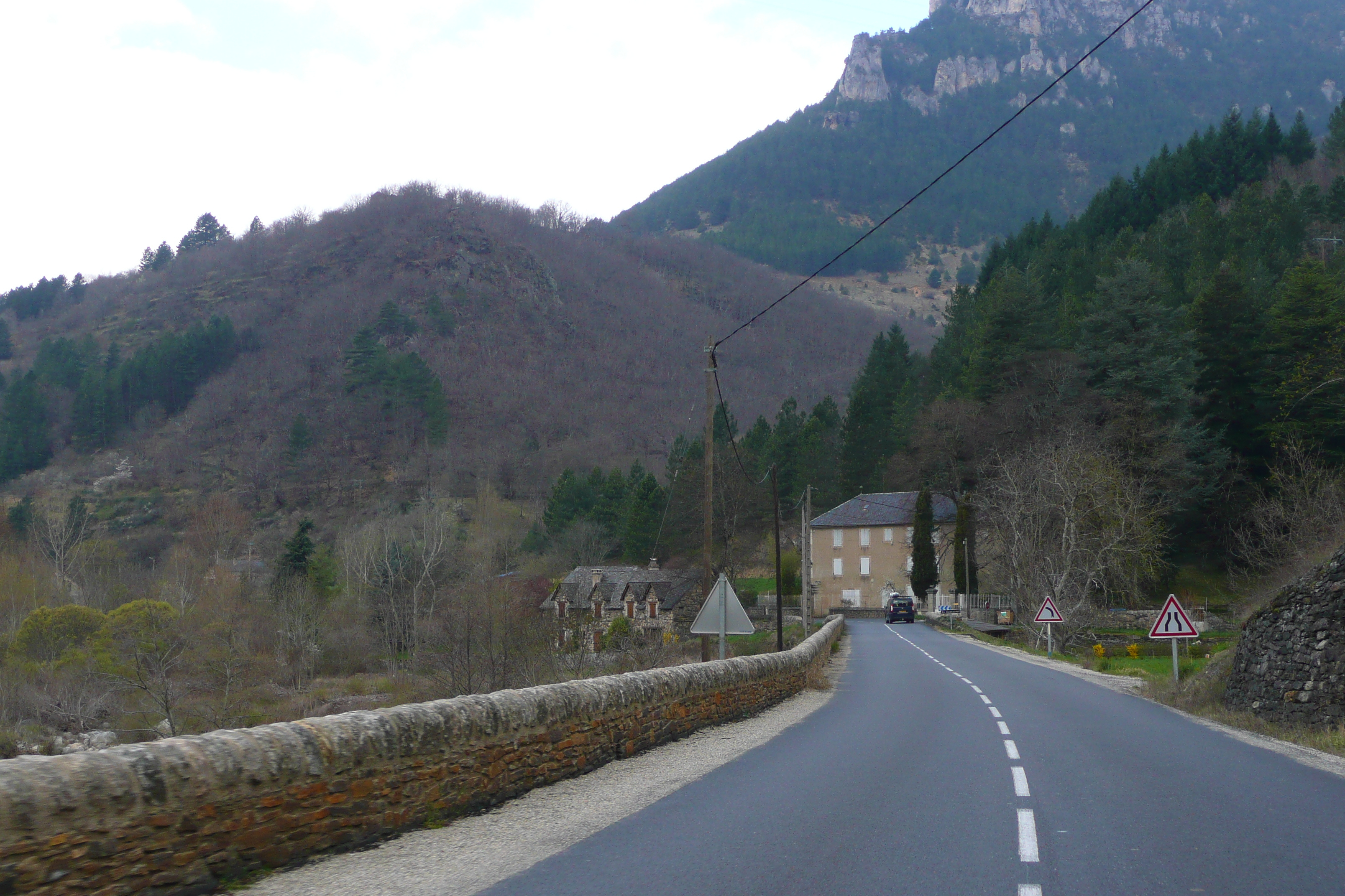 Picture France Cevennes Mountains Cocures to Florac road 2008-04 1 - Tours Cocures to Florac road