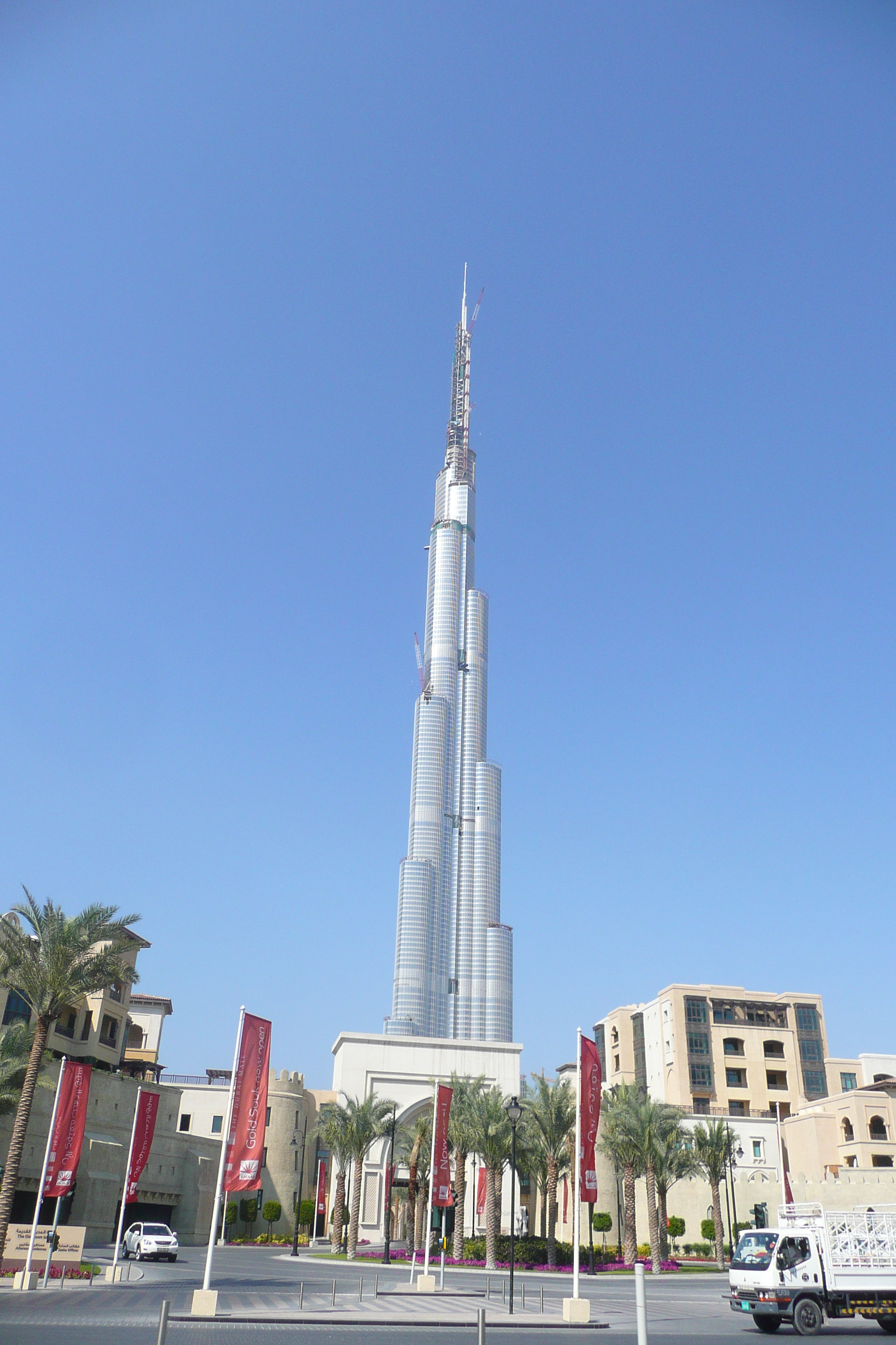 Picture United Arab Emirates Dubai Burj Dubai 2009-01 34 - History Burj Dubai