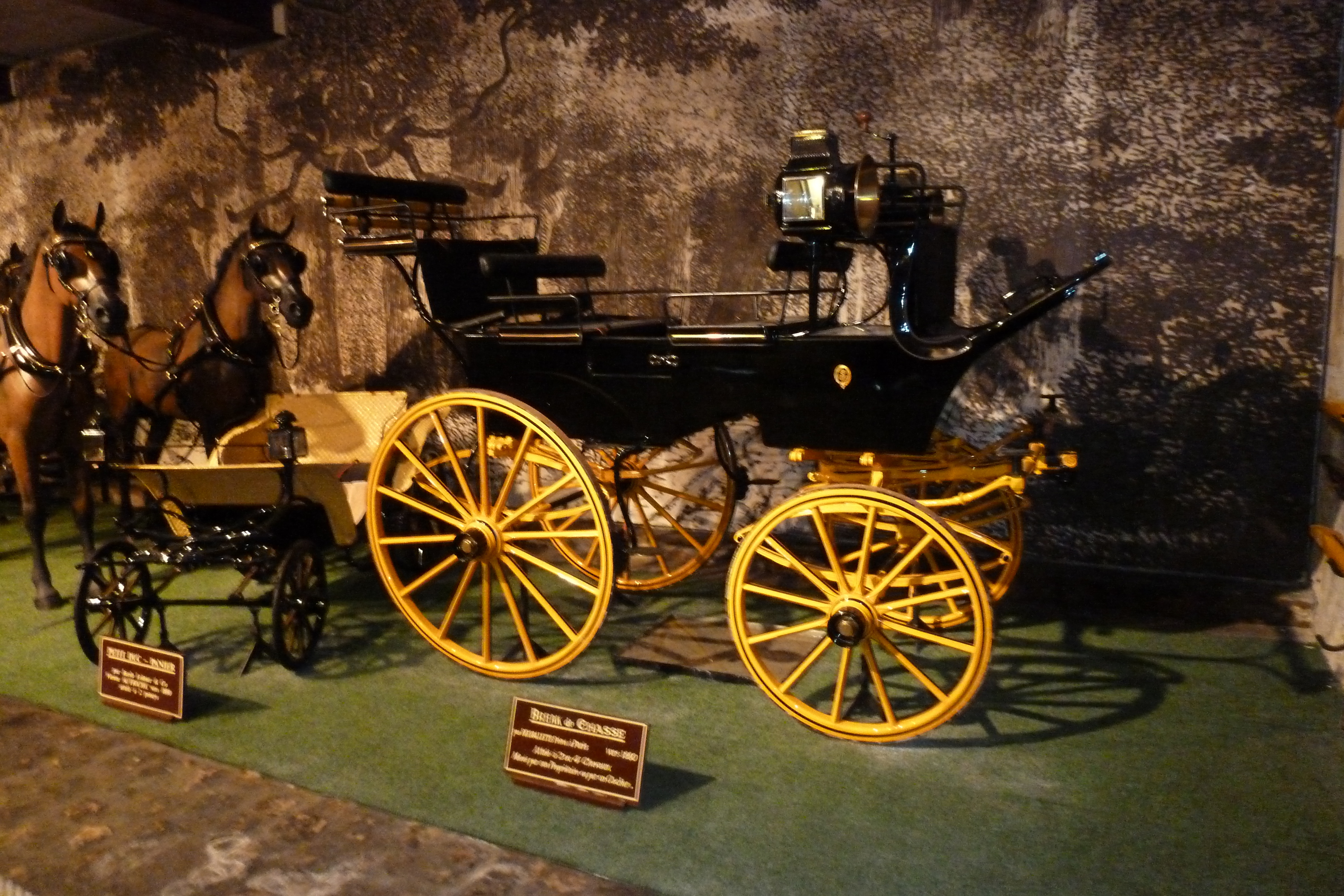 Picture France Vaux Le Vicomte Castle Horse driven carriages museum 2010-09 4 - Tours Horse driven carriages museum