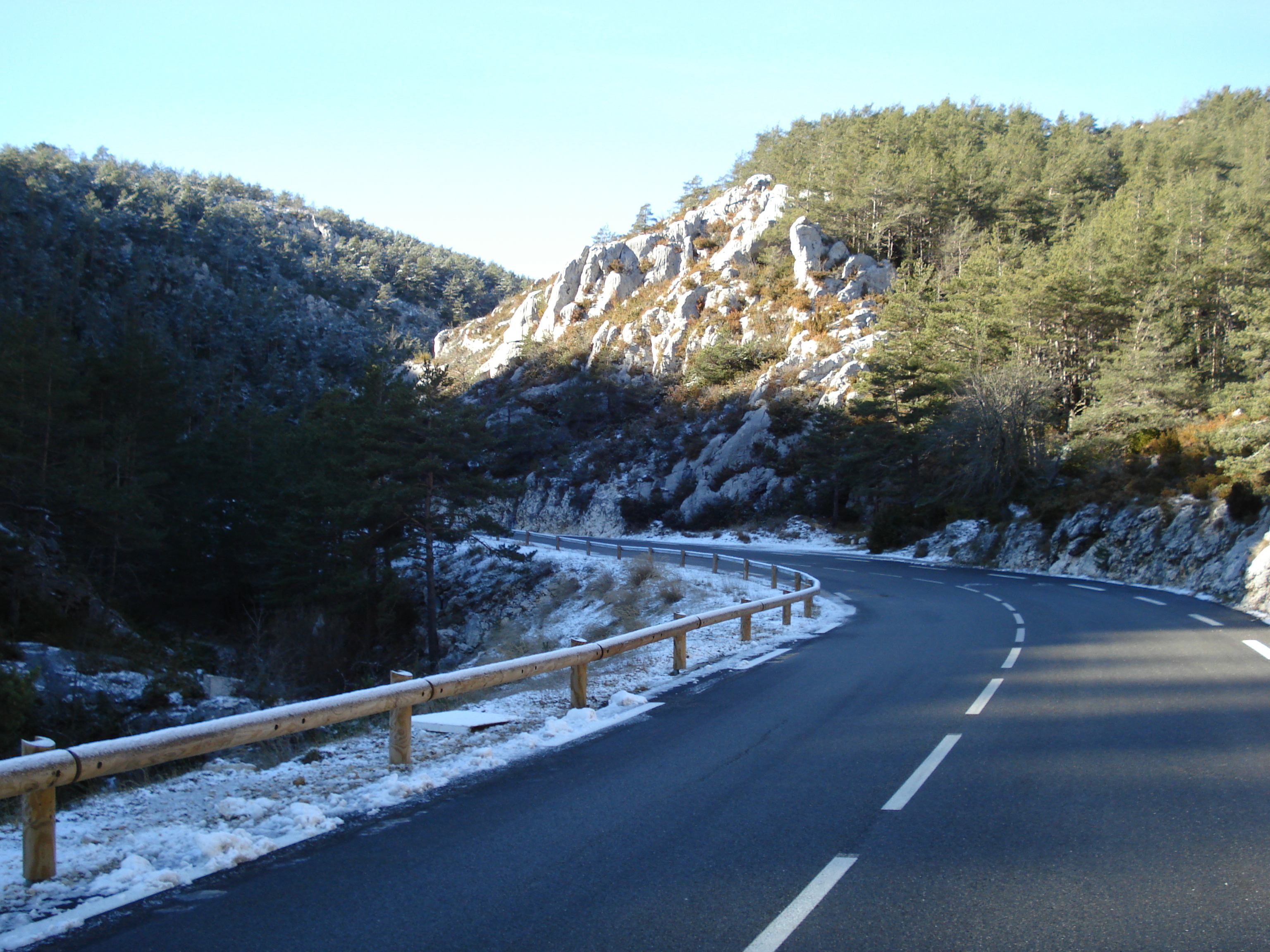 Picture France Coursegoule to Greolieres les neiges road 2007-01 10 - Tour Coursegoule to Greolieres les neiges road