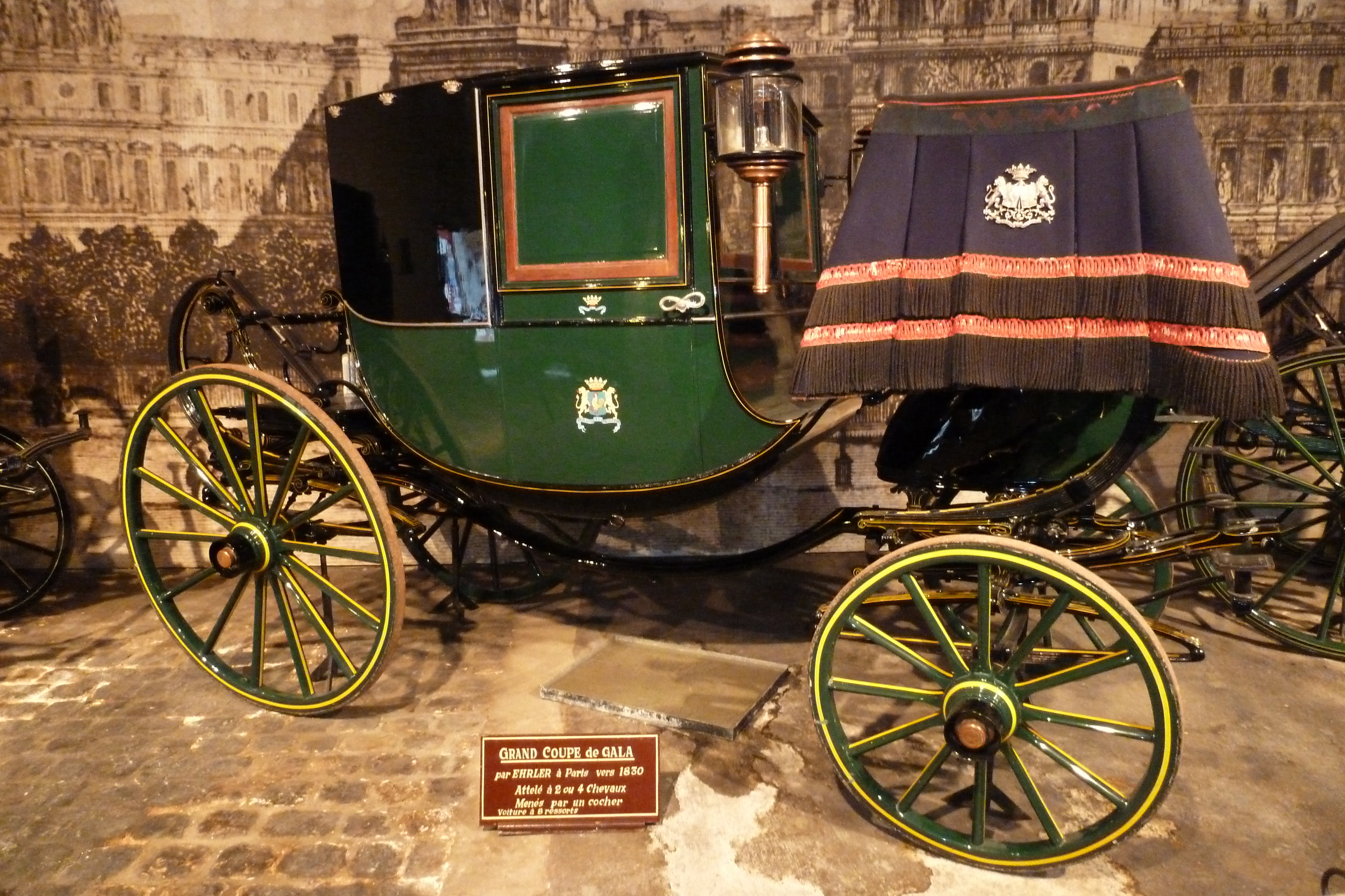 Picture France Vaux Le Vicomte Castle Horse driven carriages museum 2010-09 20 - Tour Horse driven carriages museum