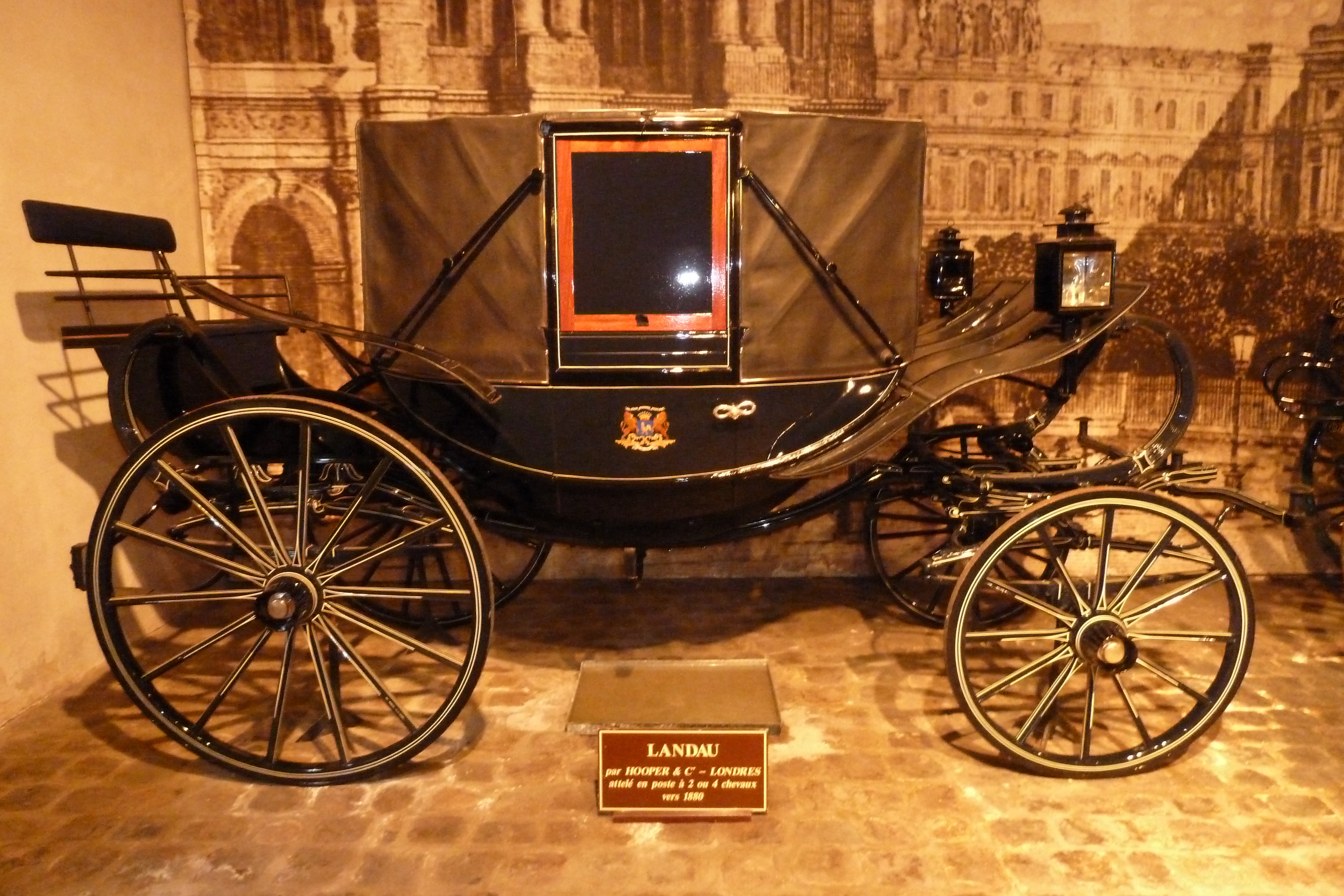 Picture France Vaux Le Vicomte Castle Horse driven carriages museum 2010-09 24 - Tours Horse driven carriages museum