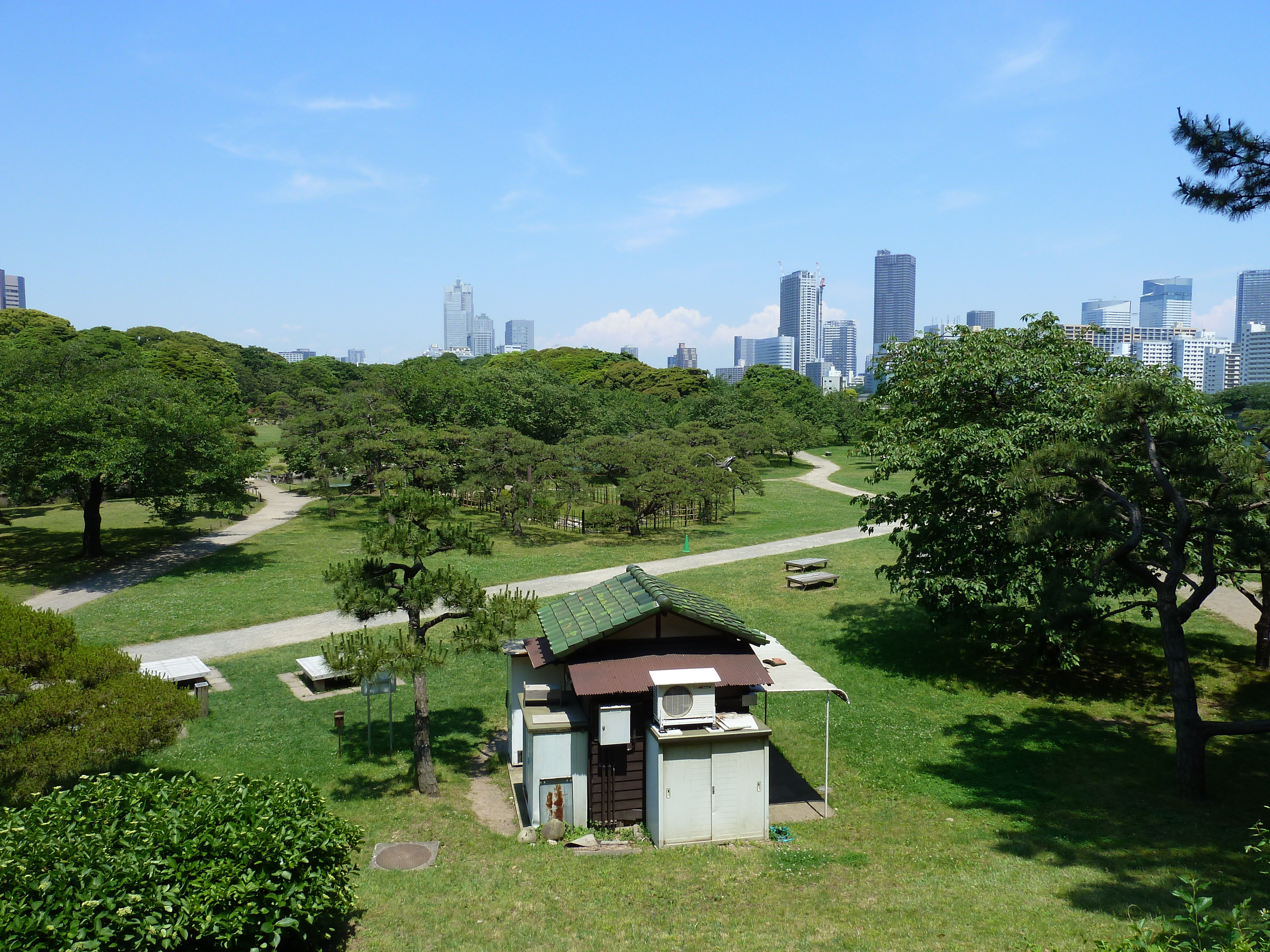 Picture Japan Tokyo Hama rikyu Gardens 2010-06 24 - Center Hama rikyu Gardens