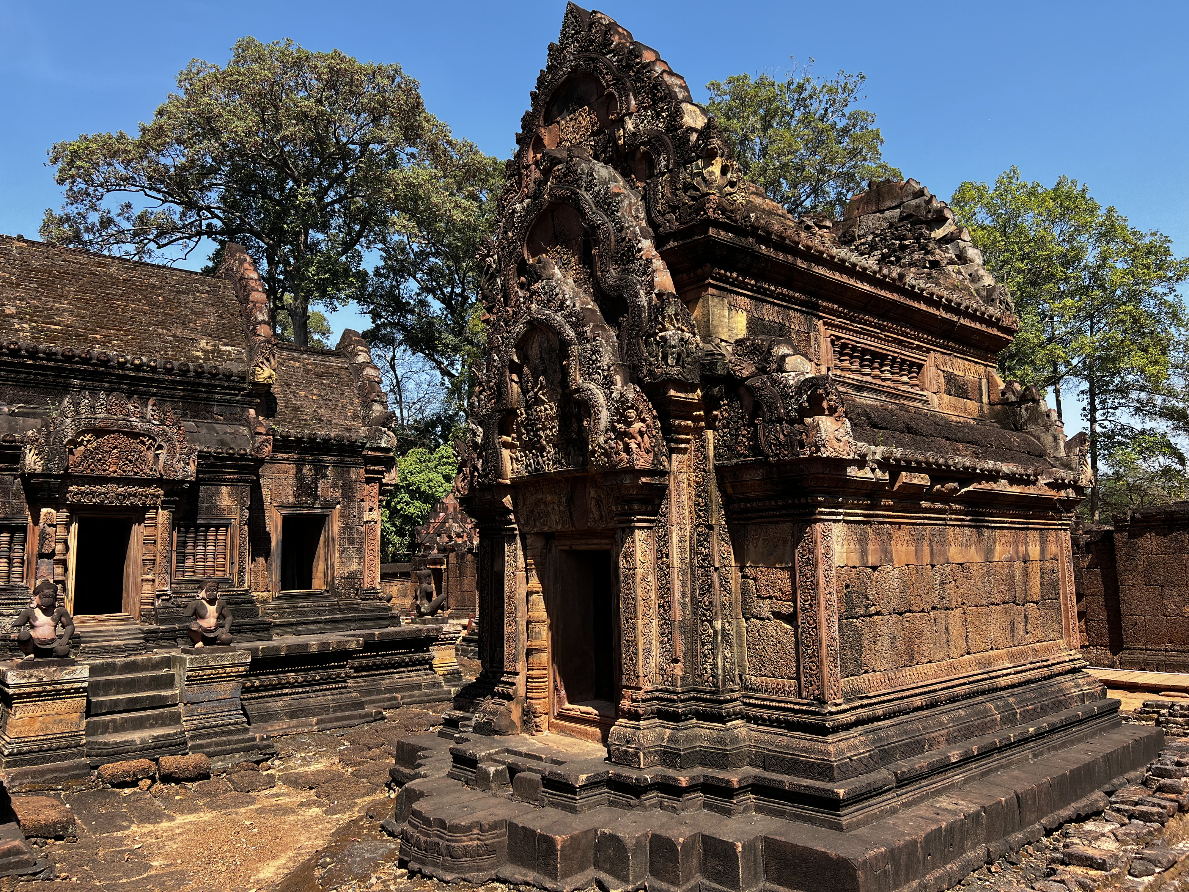 Picture Cambodia Siem Reap ⁨Banteay Srei⁩ 2023-01 34 - Discovery ⁨Banteay Srei⁩