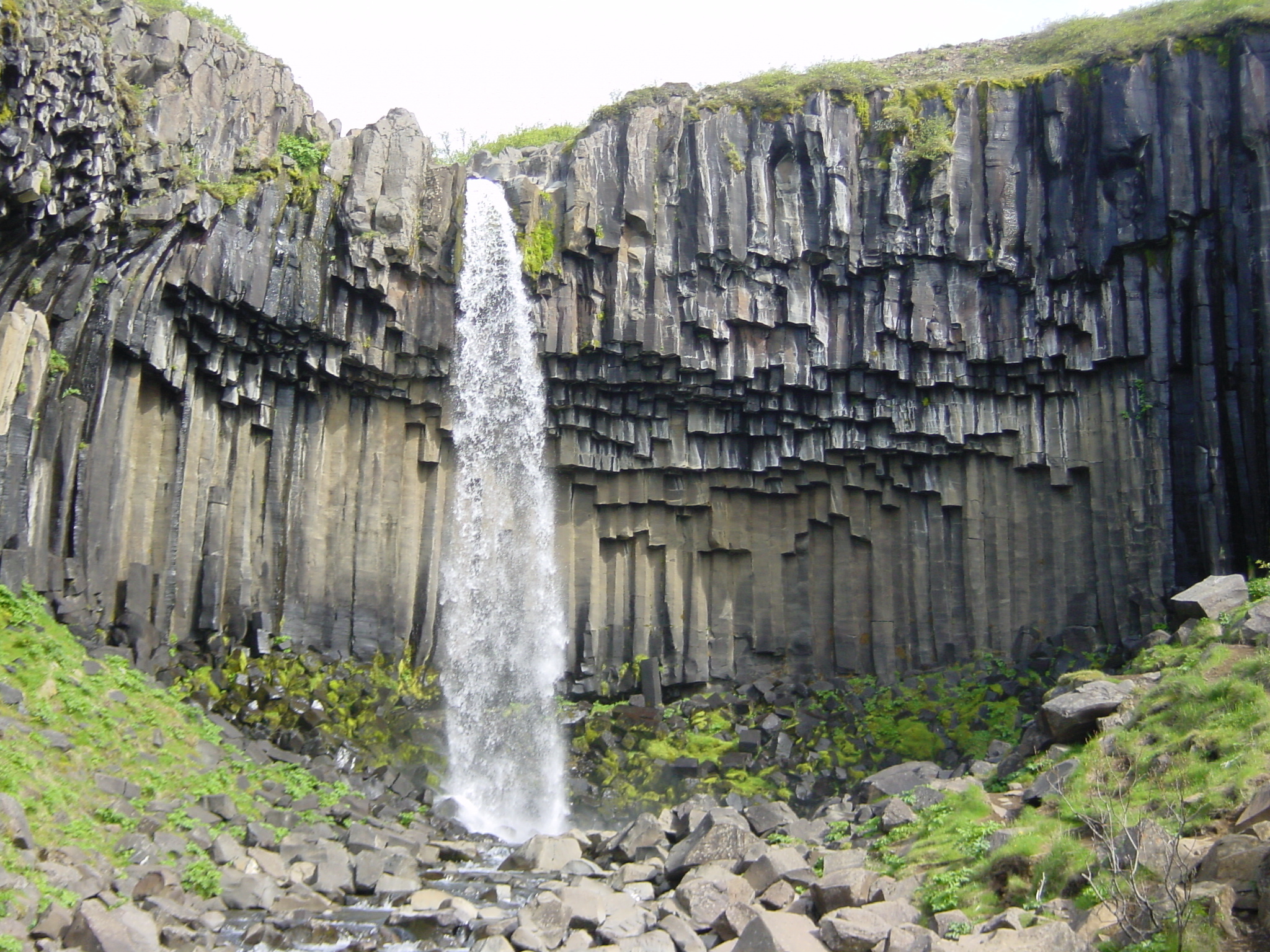 Picture Iceland Svartifoss 2003-06 1 - Around Svartifoss