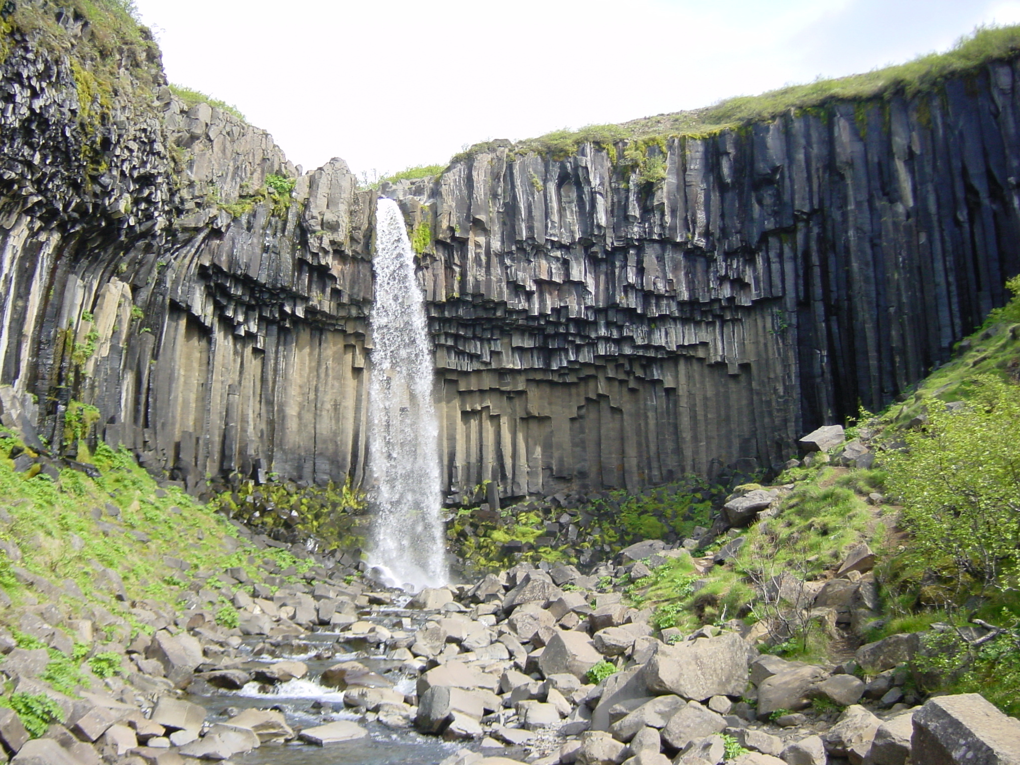 Picture Iceland Svartifoss 2003-06 3 - Around Svartifoss