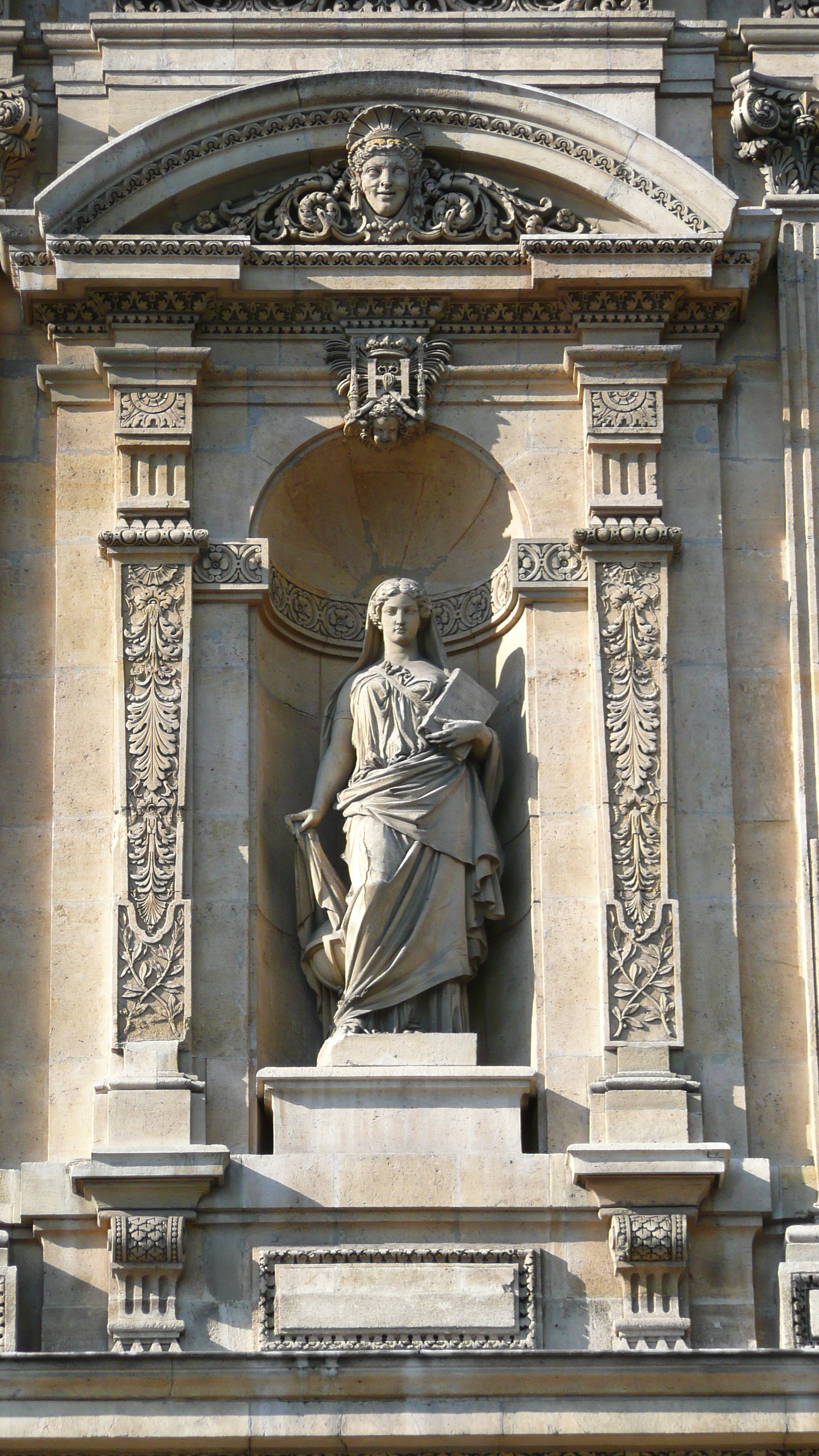 Picture France Paris Louvre Riverside facade of Louvre 2007-07 9 - History Riverside facade of Louvre