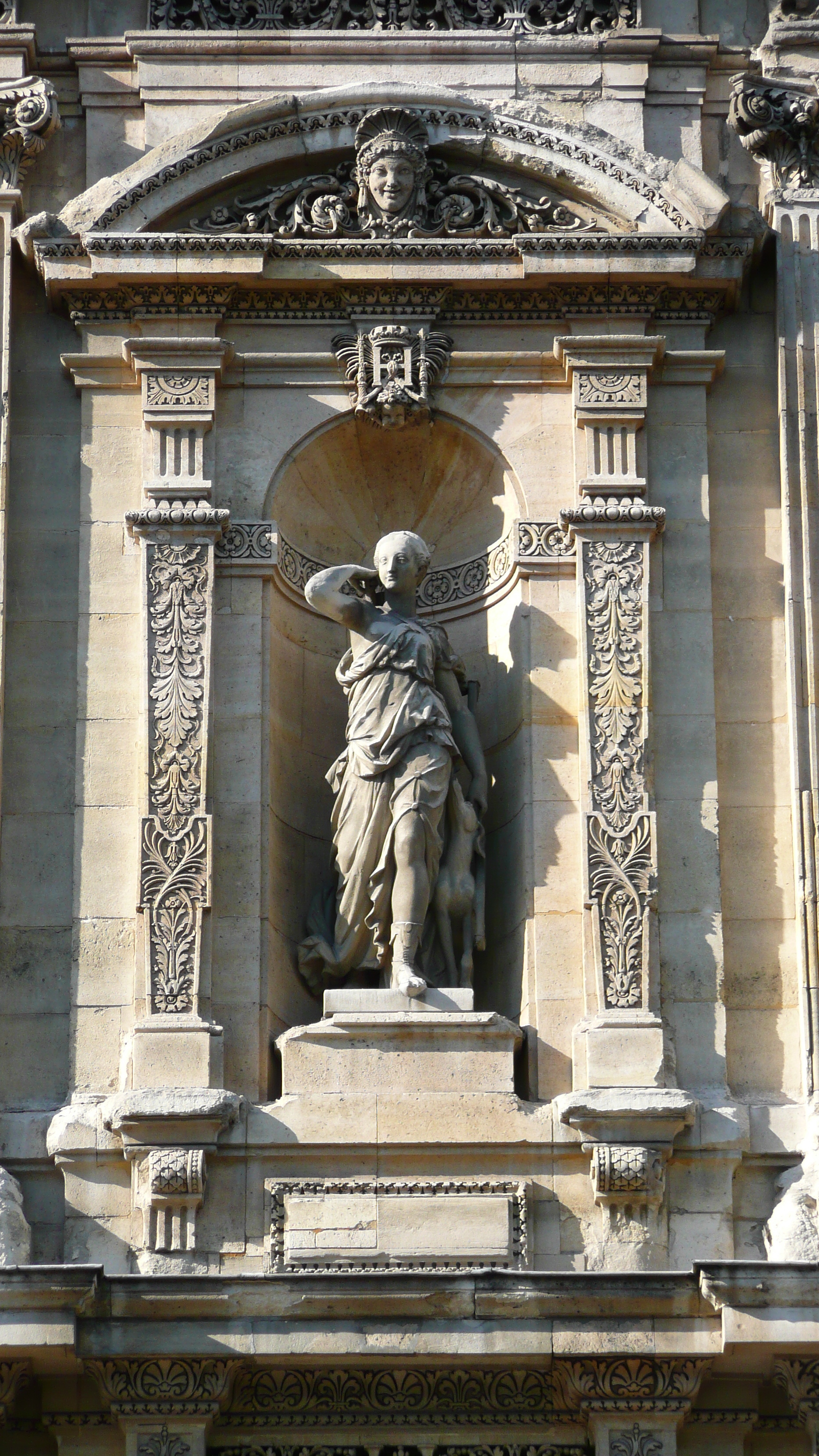 Picture France Paris Louvre Riverside facade of Louvre 2007-07 20 - Tour Riverside facade of Louvre