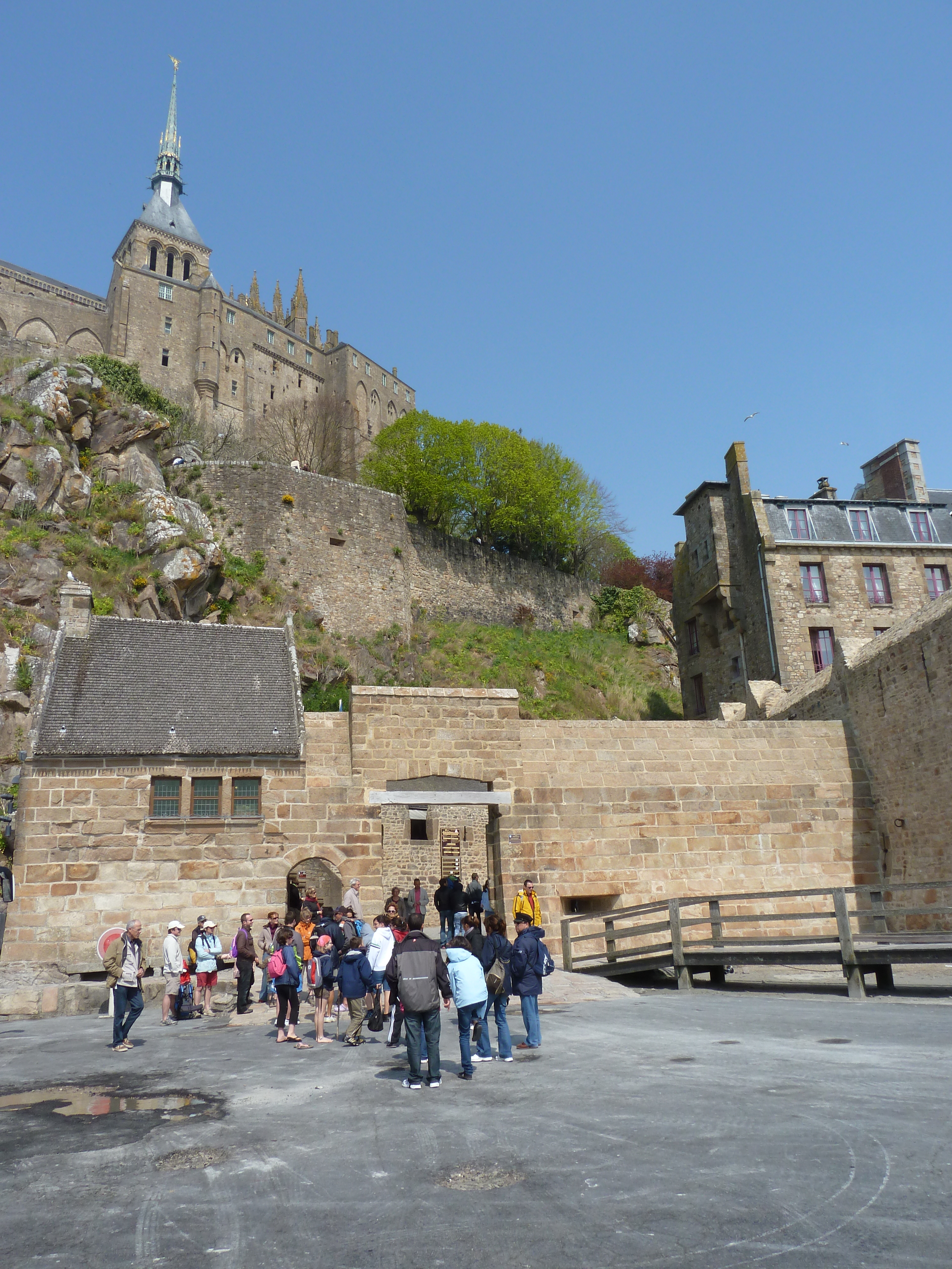 Picture France Mont St Michel 2010-04 119 - History Mont St Michel