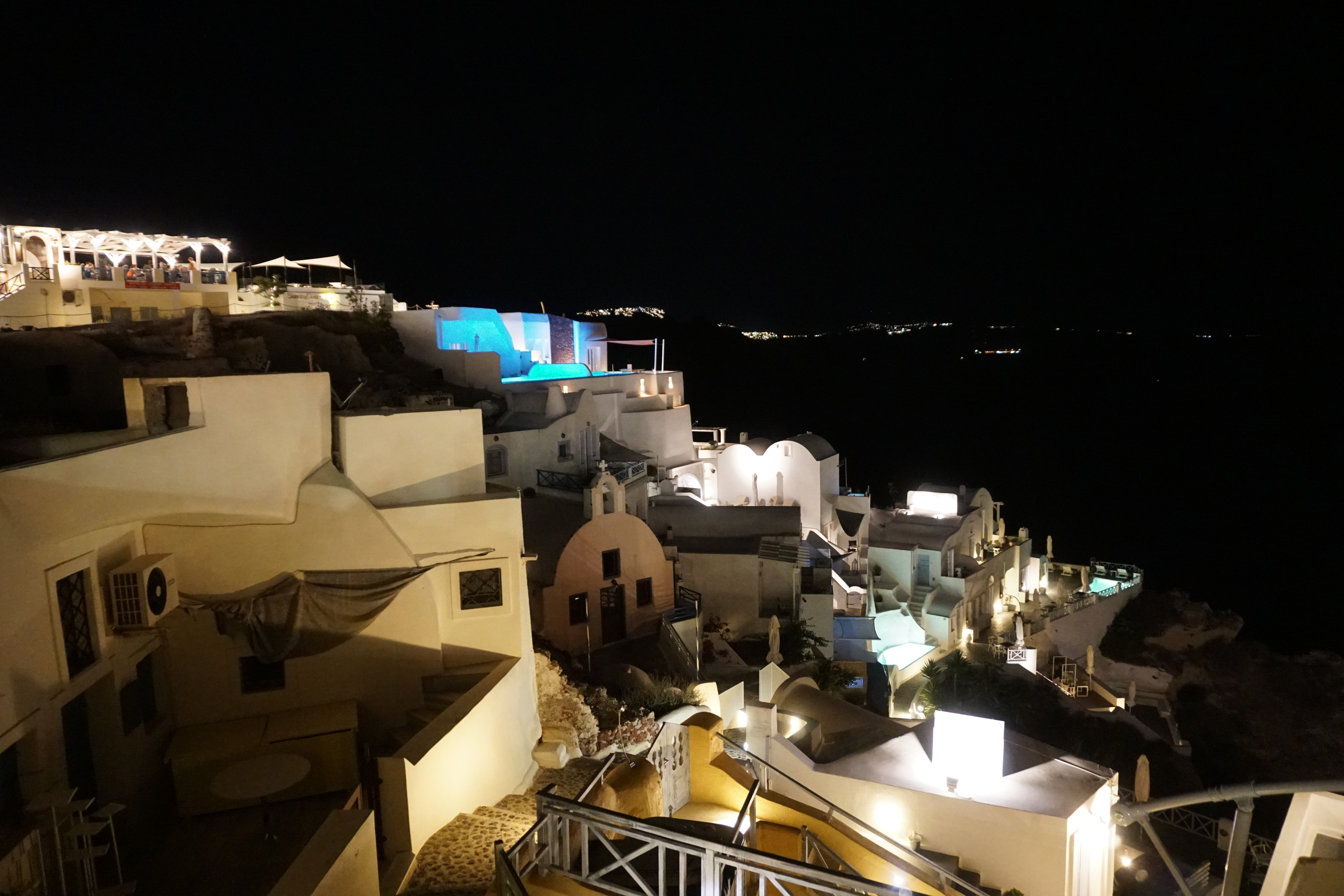 Picture Greece Santorini Oia Oia by Night 2016-07 3 - Recreation Oia by Night