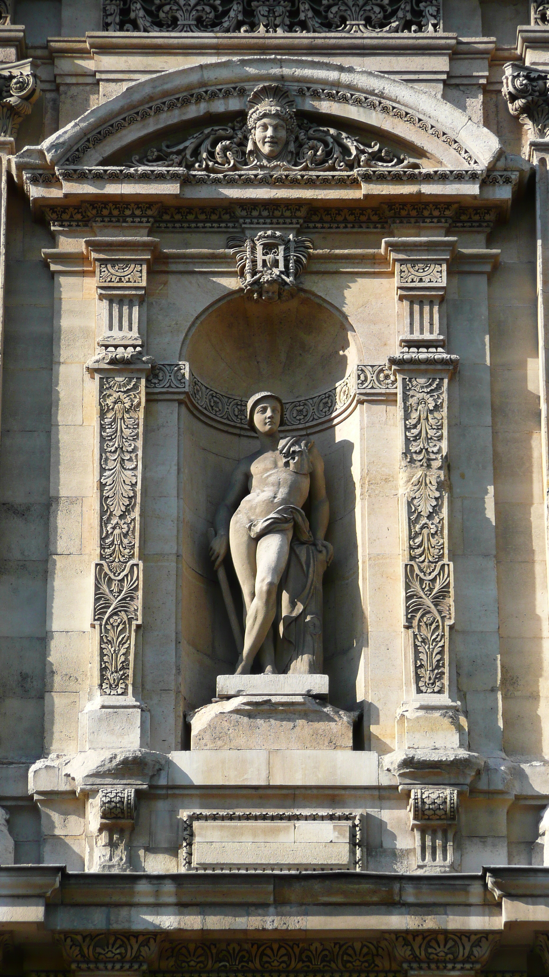 Picture France Paris Louvre Riverside facade of Louvre 2007-07 59 - Journey Riverside facade of Louvre