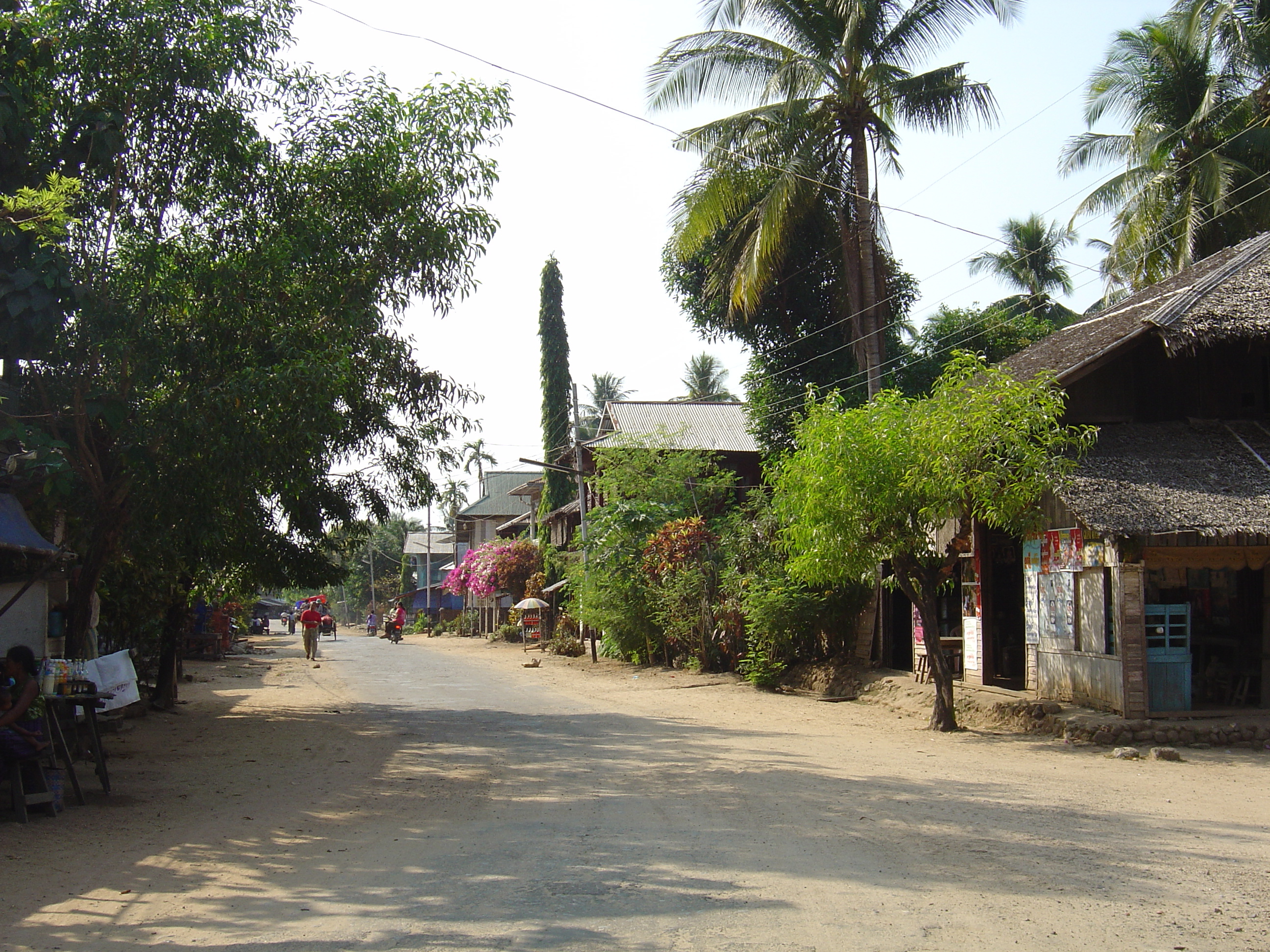 Picture Myanmar Road from Dawei to Maungmagan beach 2005-01 45 - History Road from Dawei to Maungmagan beach