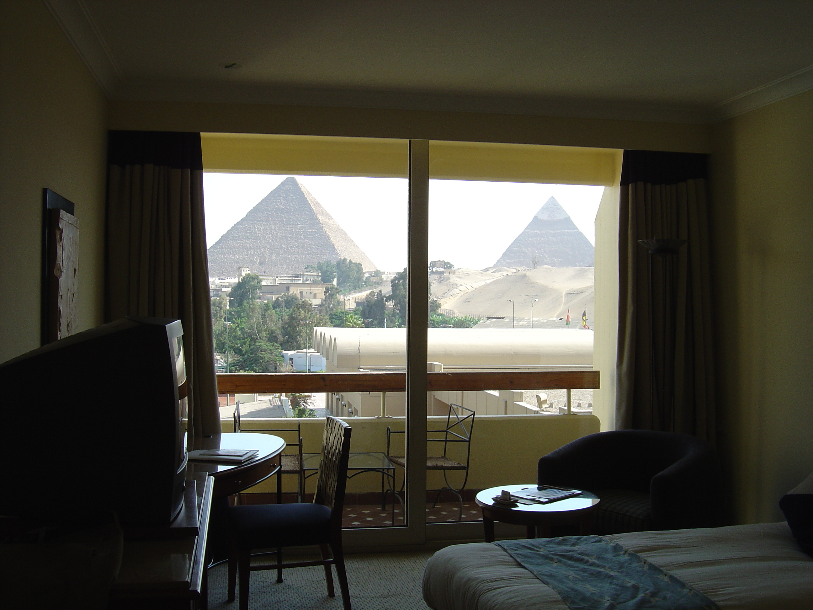 Picture Egypt Gyza Le Meridien Pyramids 2004-09 22 - History Le Meridien Pyramids