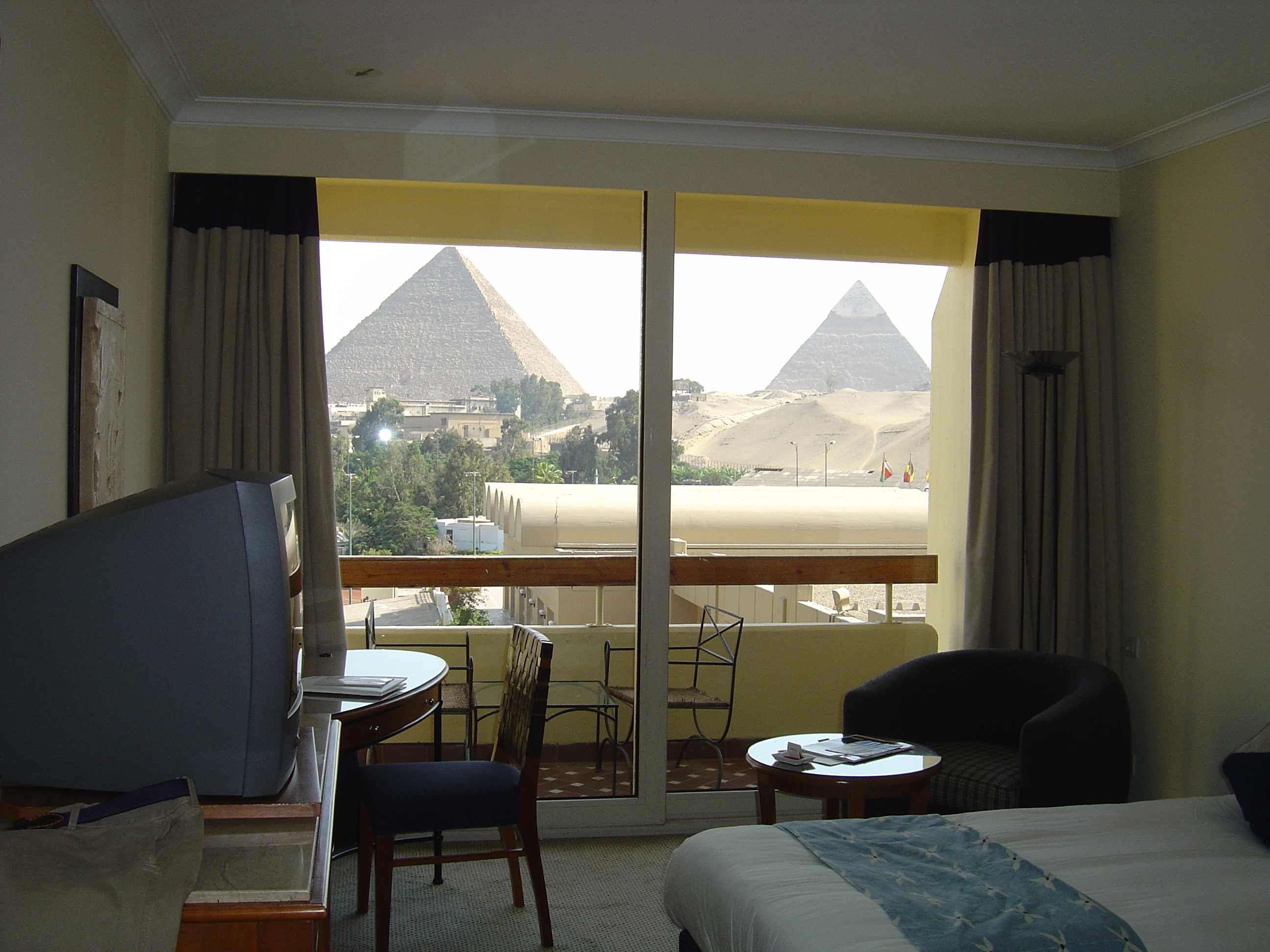 Picture Egypt Gyza Le Meridien Pyramids 2004-09 21 - History Le Meridien Pyramids