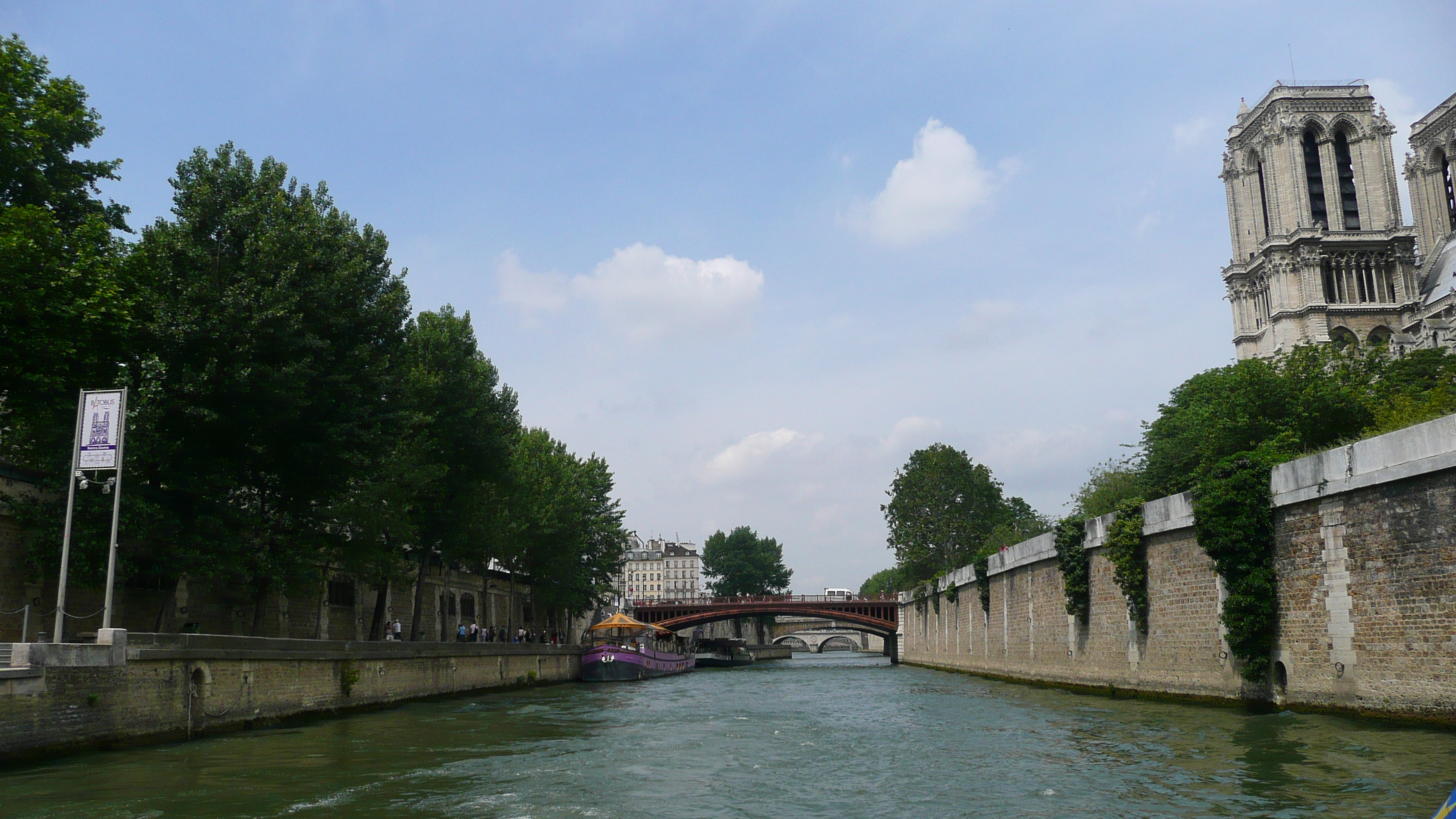 Picture France Paris Seine river 2007-06 29 - History Seine river