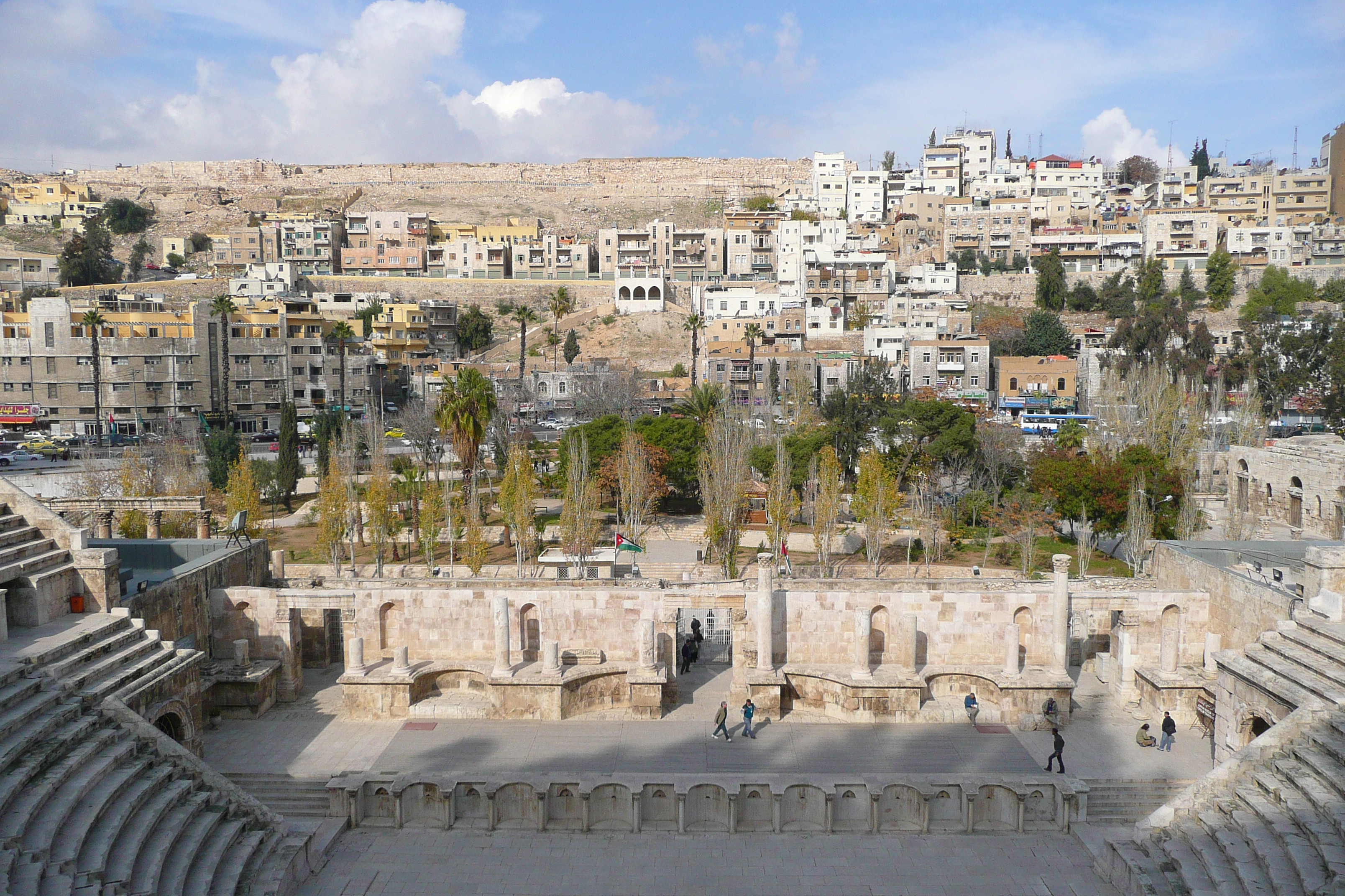 Picture Jordan Amman Roman Theater 2007-12 15 - Journey Roman Theater