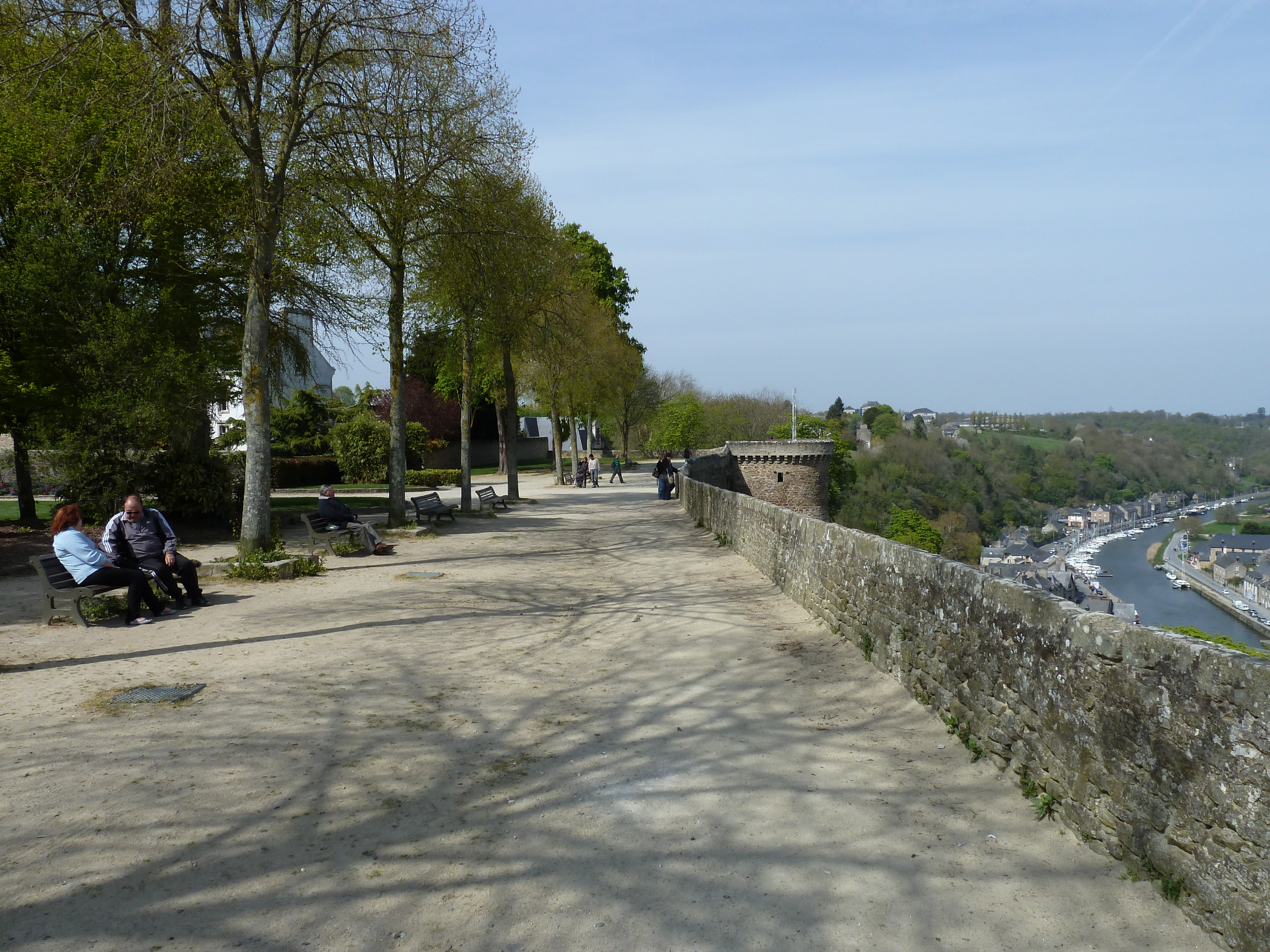 Picture France Dinan Dinan city walls 2010-04 18 - Center Dinan city walls