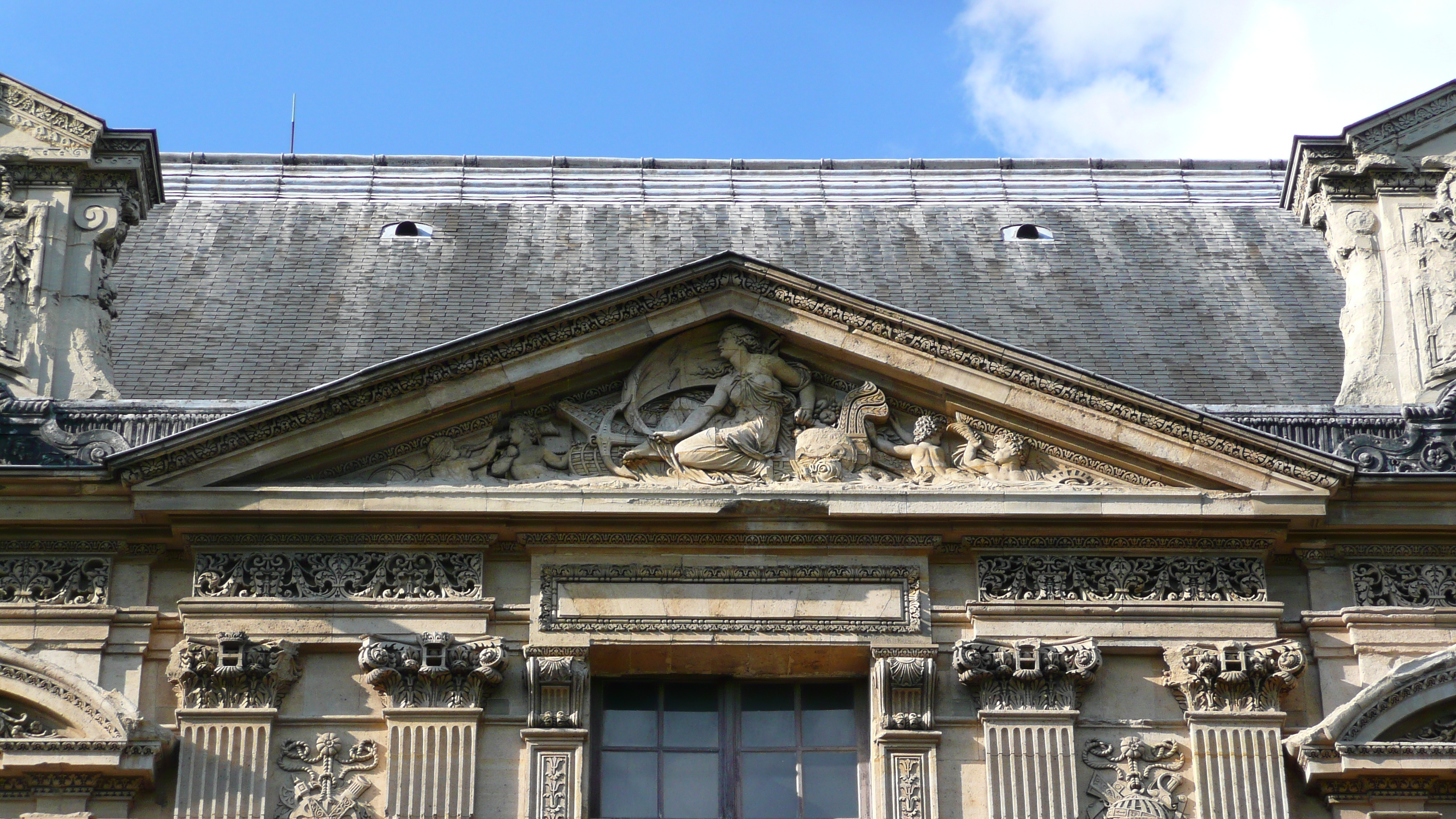 Picture France Paris Louvre Riverside facade of Louvre 2007-07 64 - Tour Riverside facade of Louvre