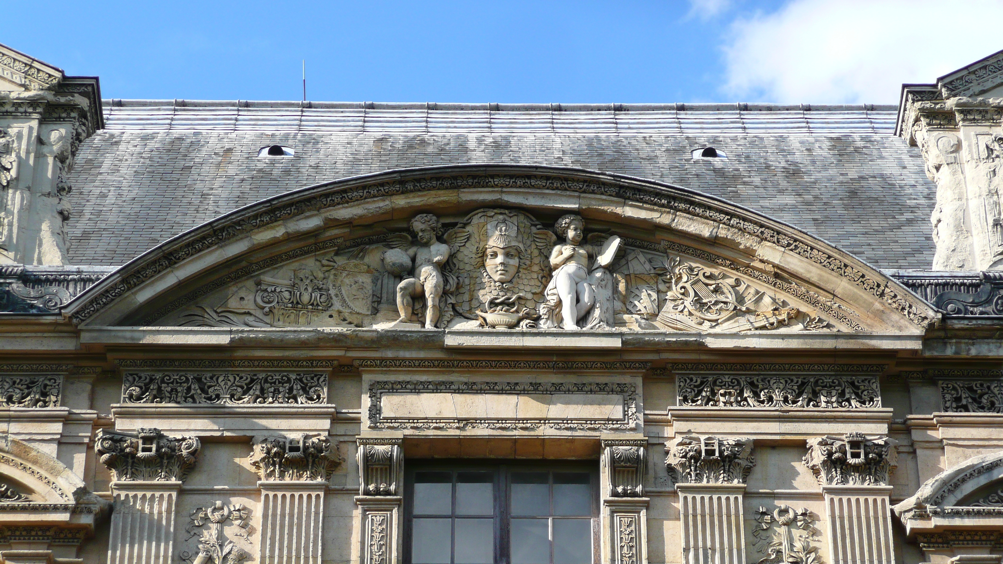 Picture France Paris Louvre Riverside facade of Louvre 2007-07 68 - Tour Riverside facade of Louvre