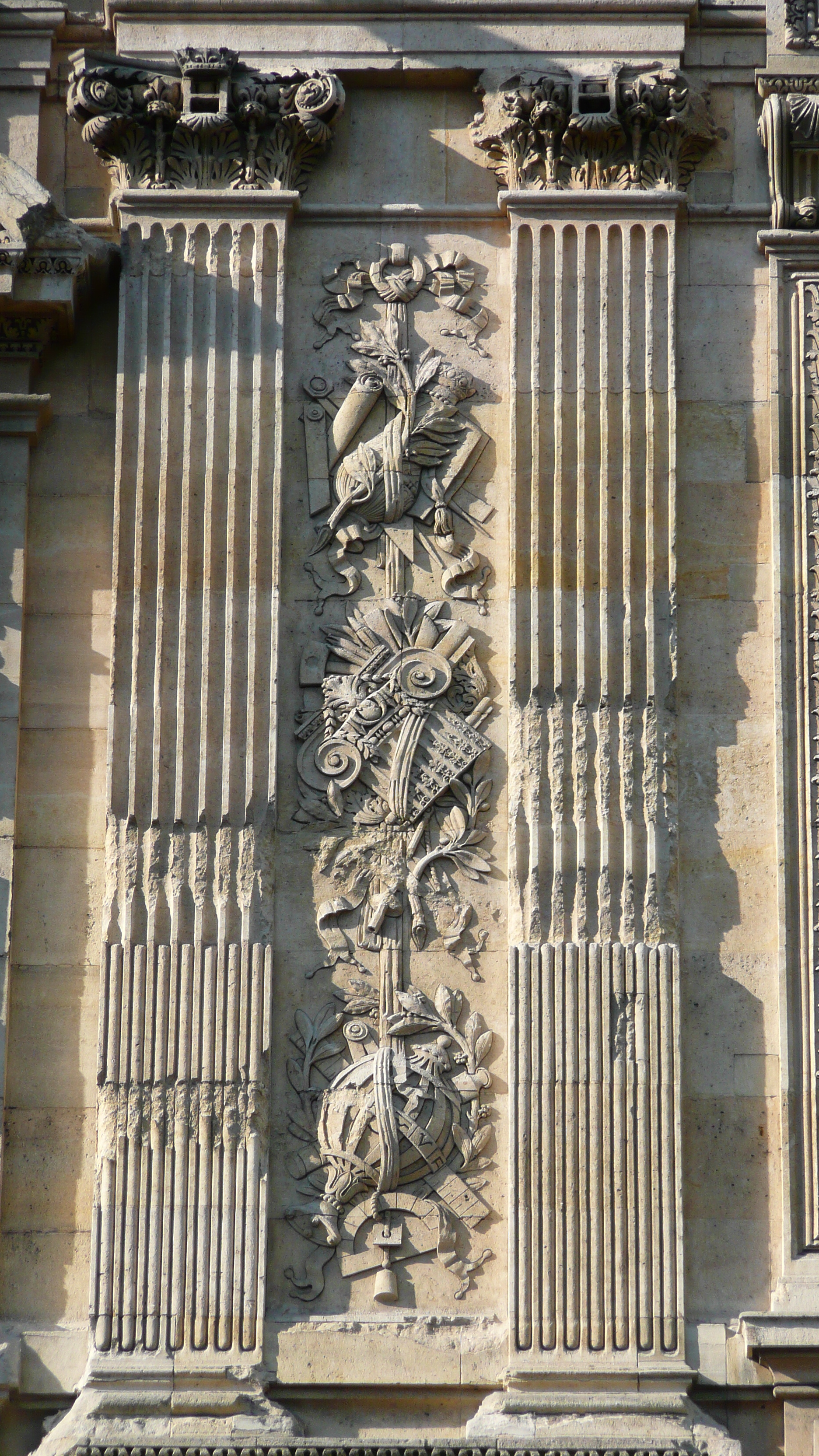 Picture France Paris Louvre Riverside facade of Louvre 2007-07 72 - Around Riverside facade of Louvre