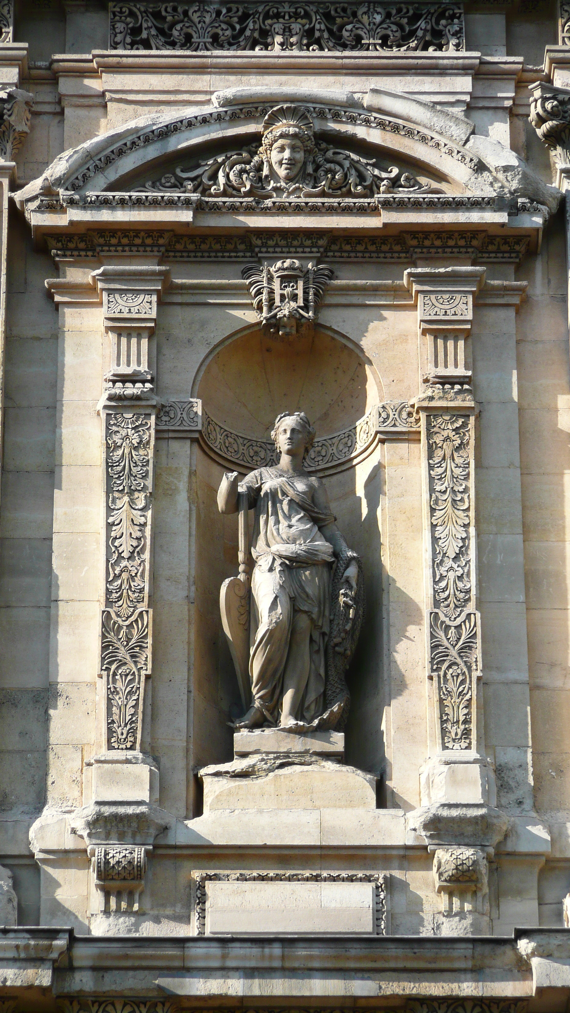 Picture France Paris Louvre Riverside facade of Louvre 2007-07 58 - Around Riverside facade of Louvre