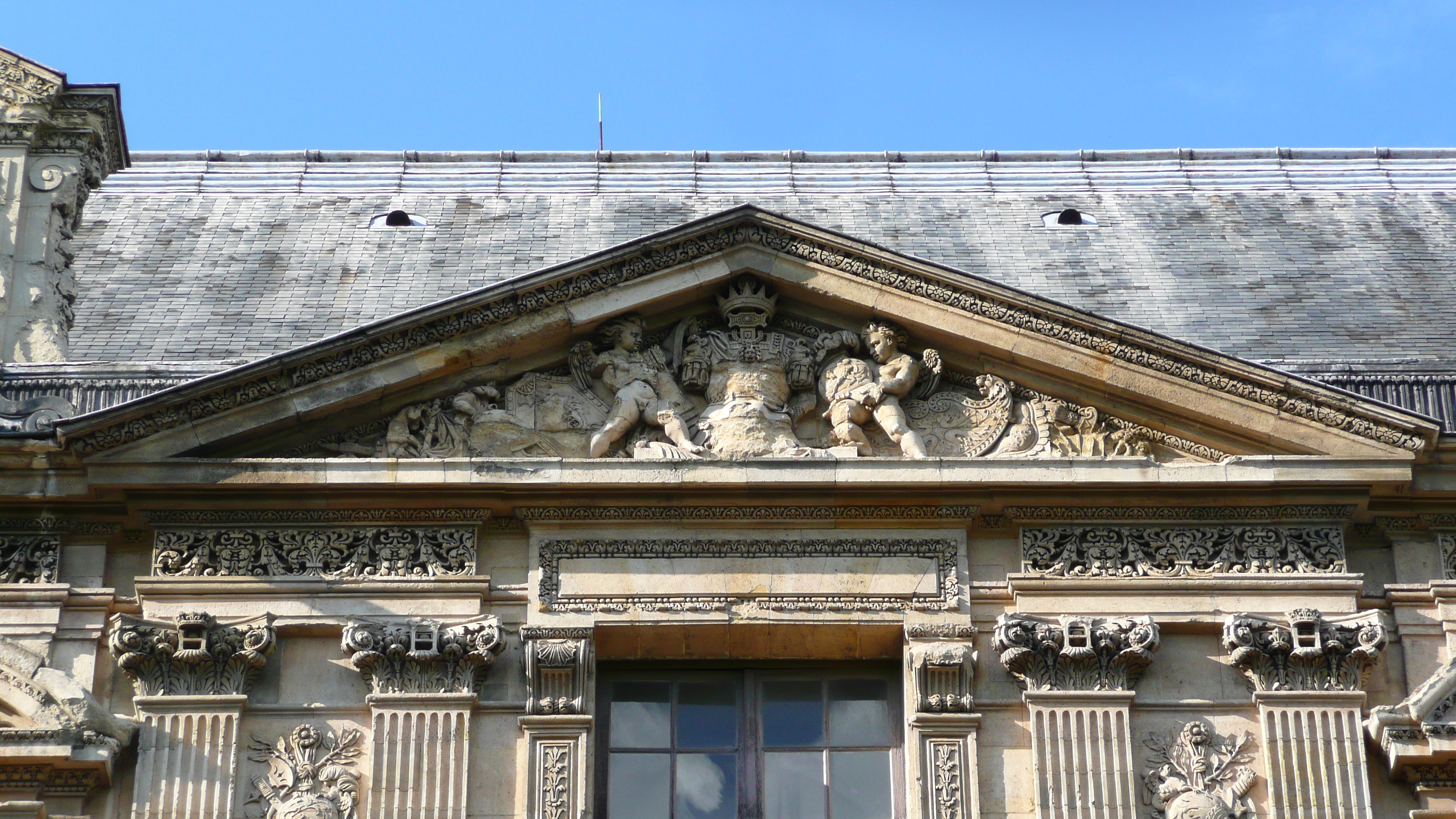 Picture France Paris Louvre Riverside facade of Louvre 2007-07 55 - Discovery Riverside facade of Louvre