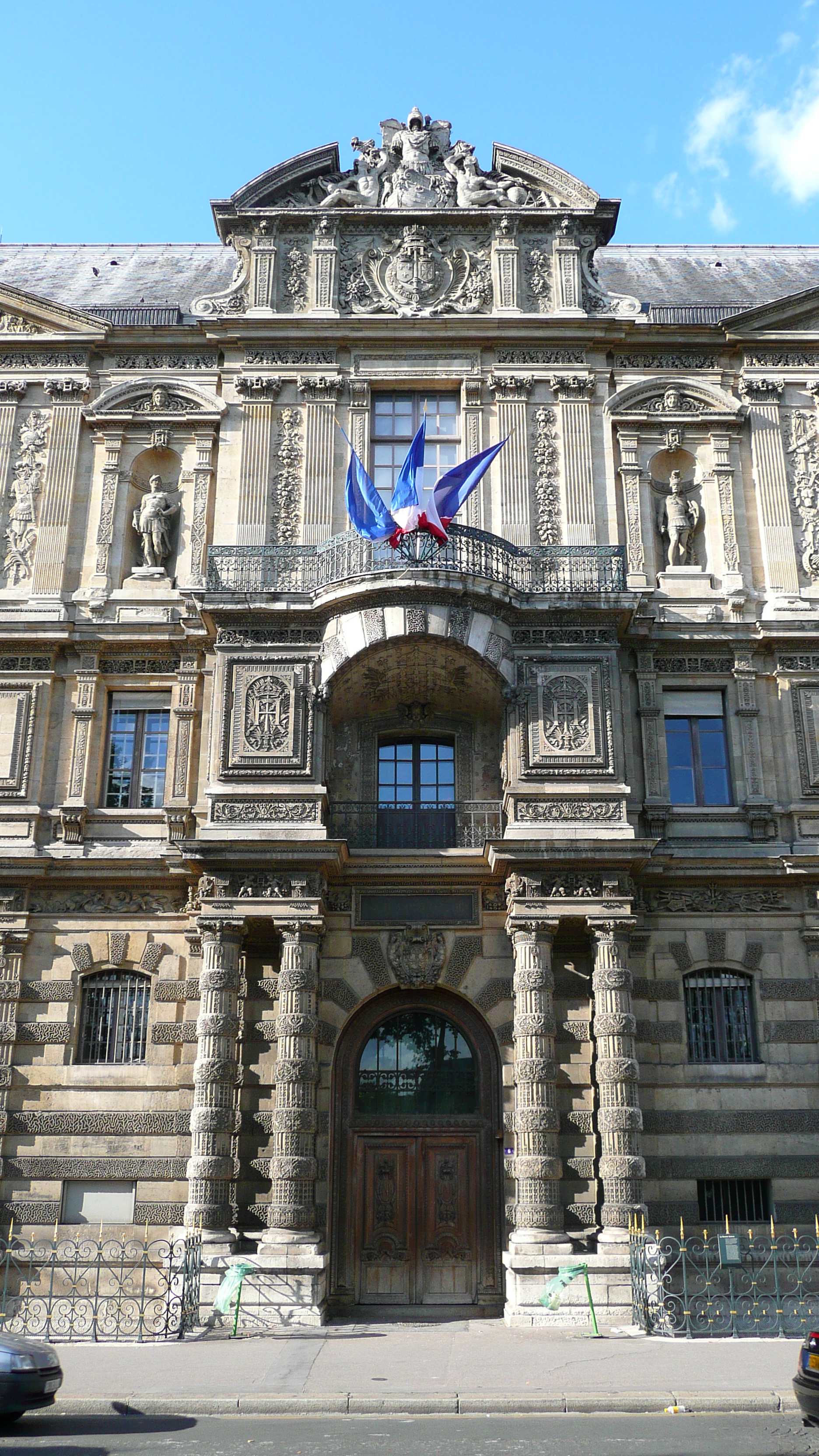 Picture France Paris Louvre Riverside facade of Louvre 2007-07 46 - Tours Riverside facade of Louvre