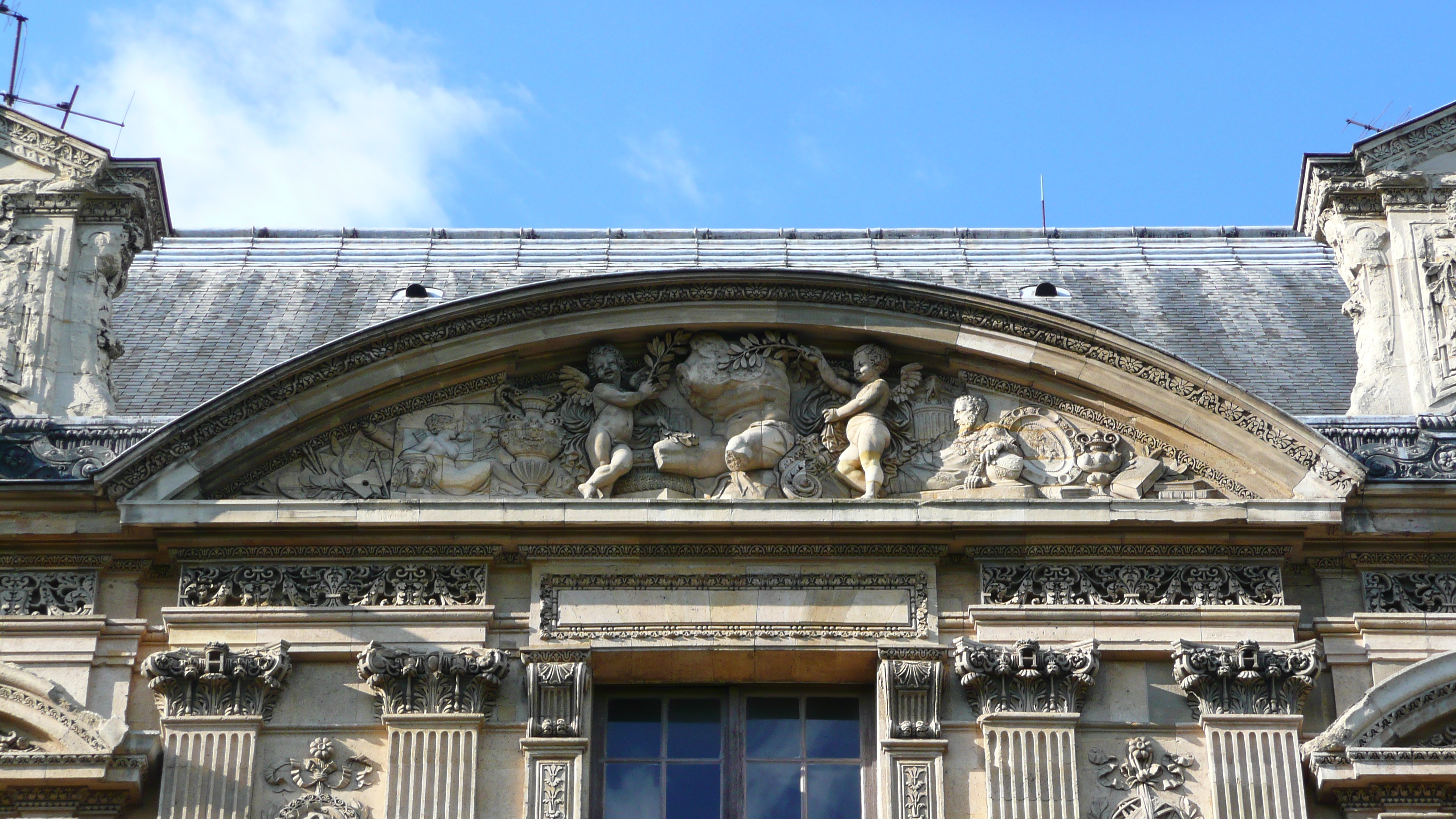 Picture France Paris Louvre Riverside facade of Louvre 2007-07 65 - Tours Riverside facade of Louvre