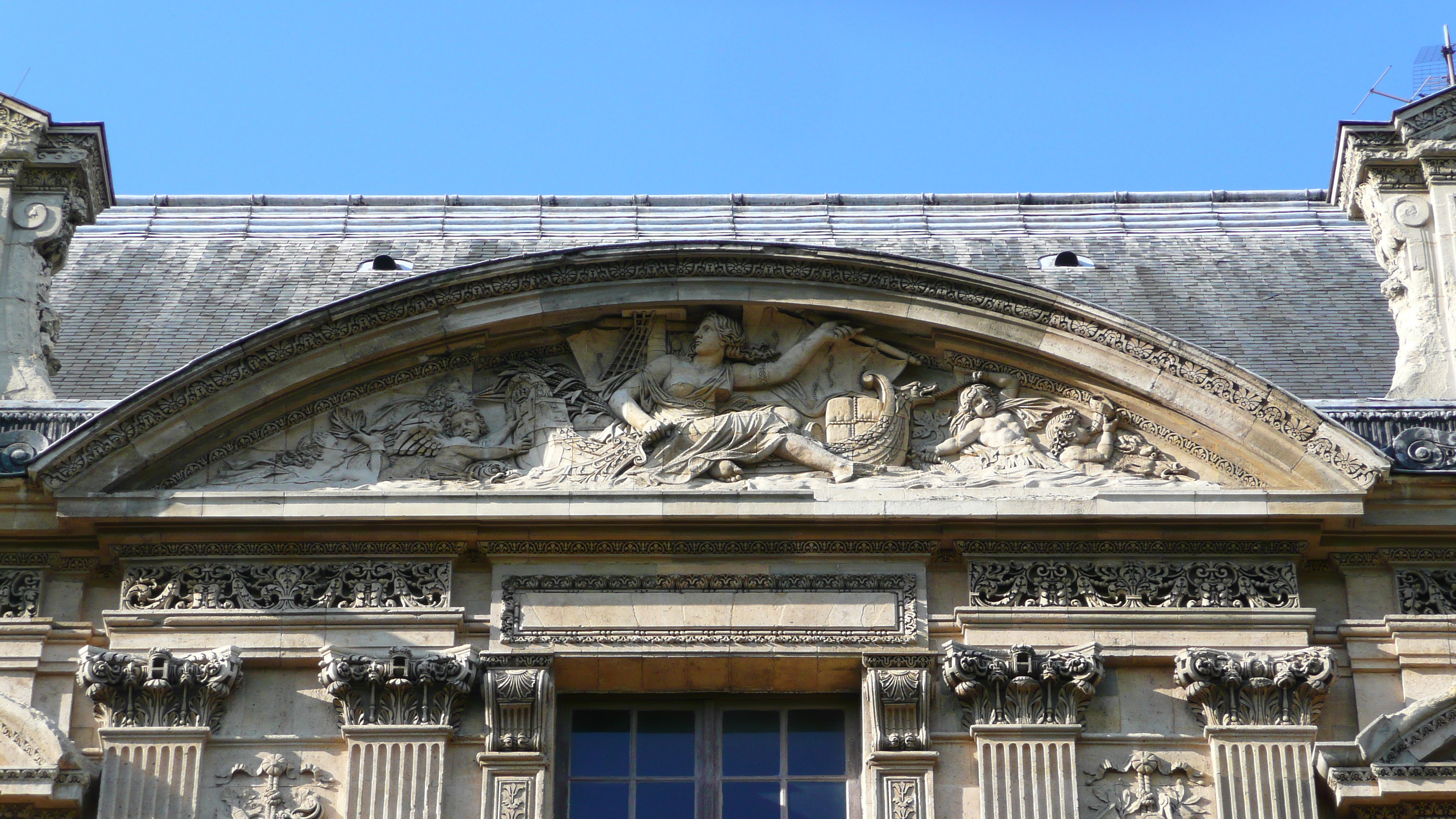 Picture France Paris Louvre Riverside facade of Louvre 2007-07 40 - Journey Riverside facade of Louvre