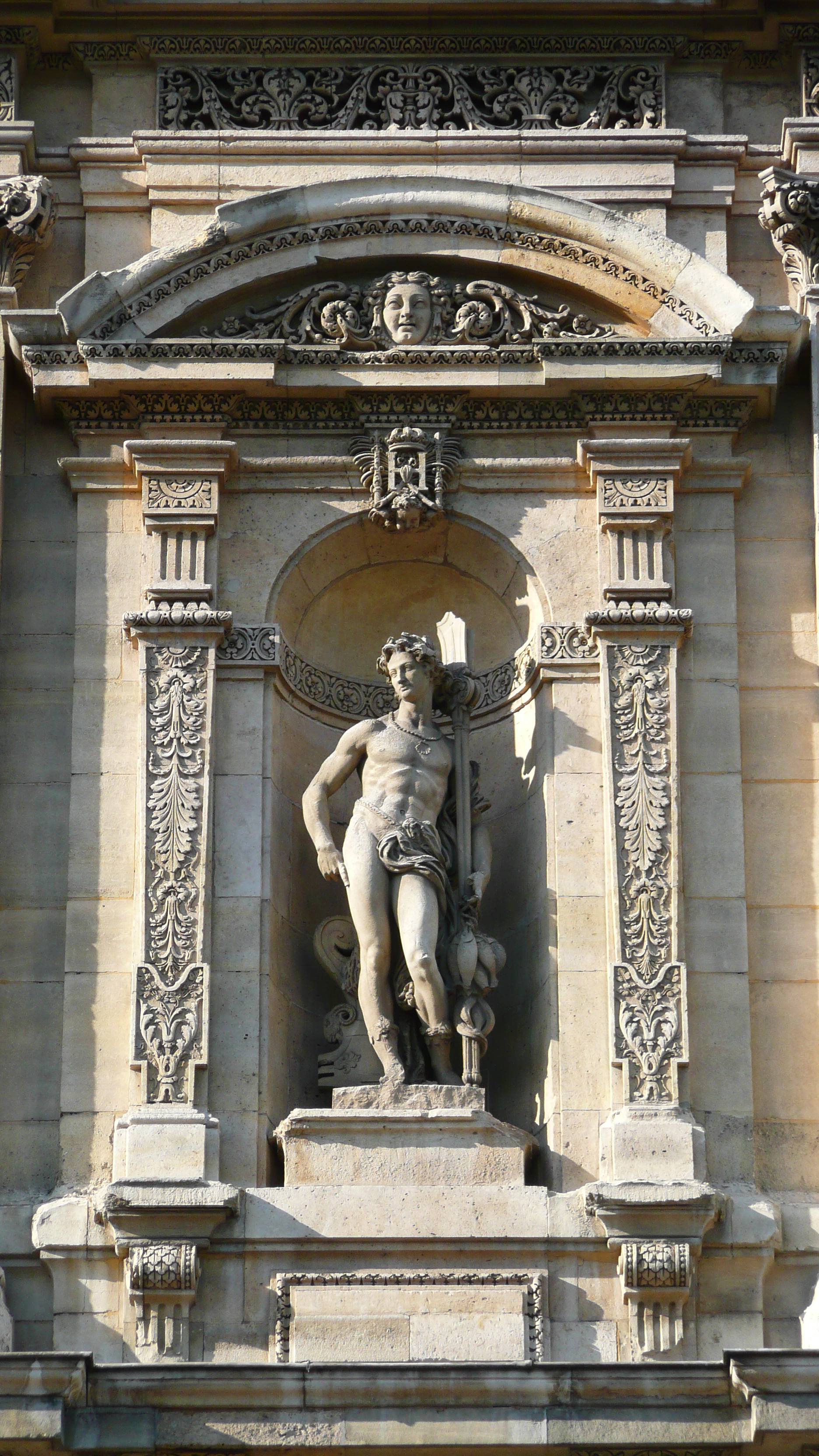 Picture France Paris Louvre Riverside facade of Louvre 2007-07 41 - History Riverside facade of Louvre