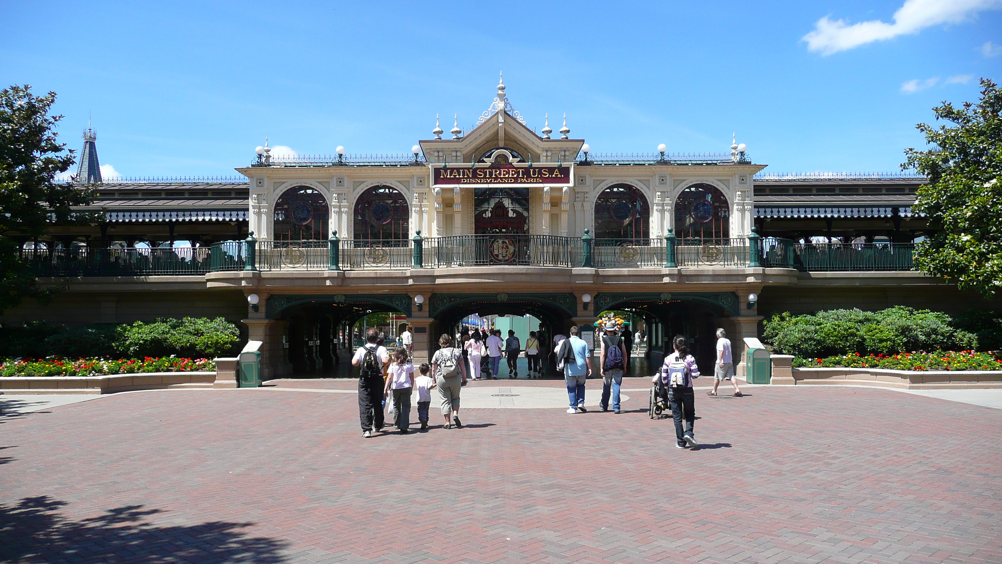 Picture France Disneyland Paris Main Street 2007-07 26 - History Main Street