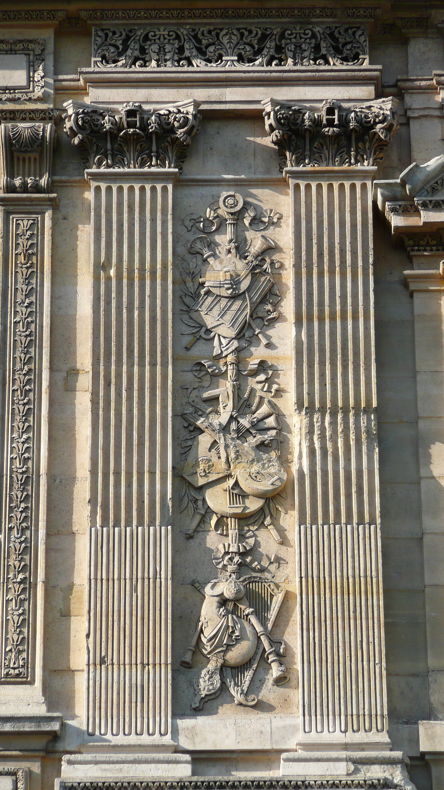 Picture France Paris Louvre Riverside facade of Louvre 2007-07 35 - Journey Riverside facade of Louvre