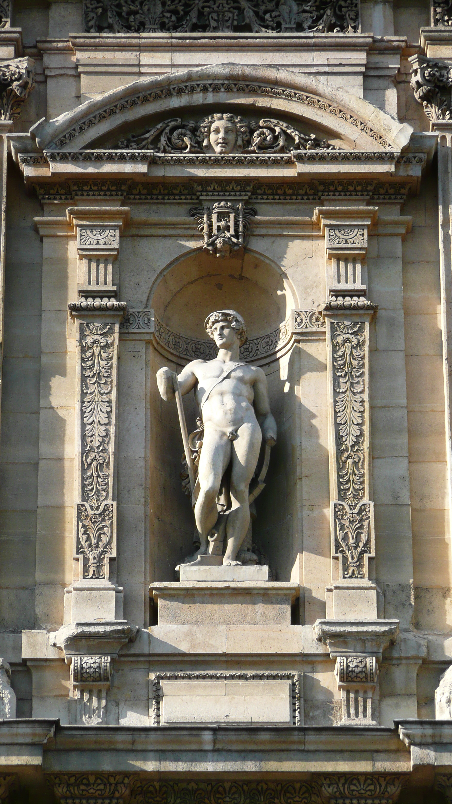 Picture France Paris Louvre Riverside facade of Louvre 2007-07 37 - Journey Riverside facade of Louvre