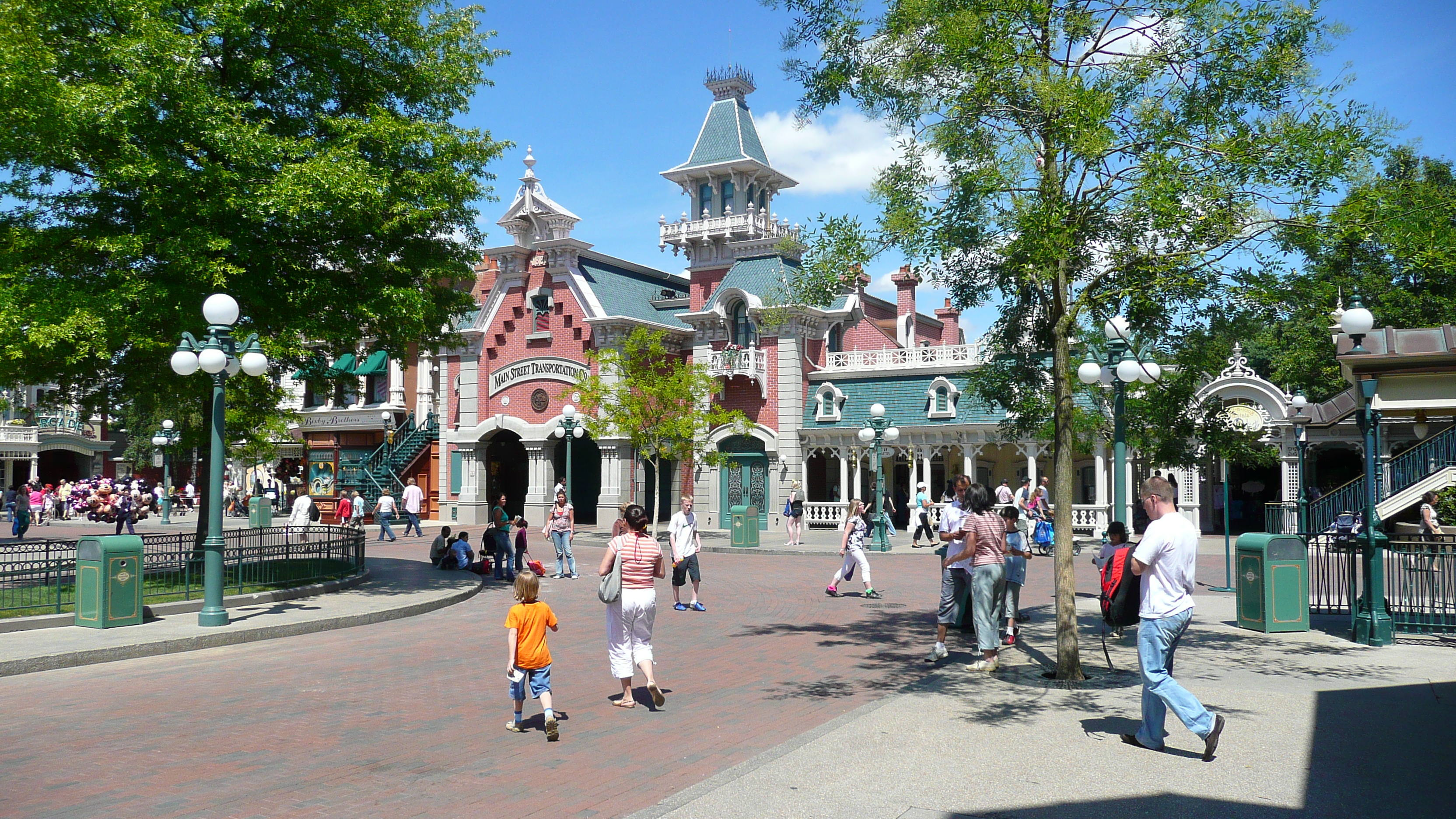 Picture France Disneyland Paris Main Street 2007-07 22 - Center Main Street