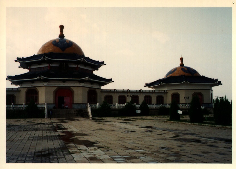 Picture China Baotou Genghis Khan Mausileum 1994-07 7 - Around Genghis Khan Mausileum