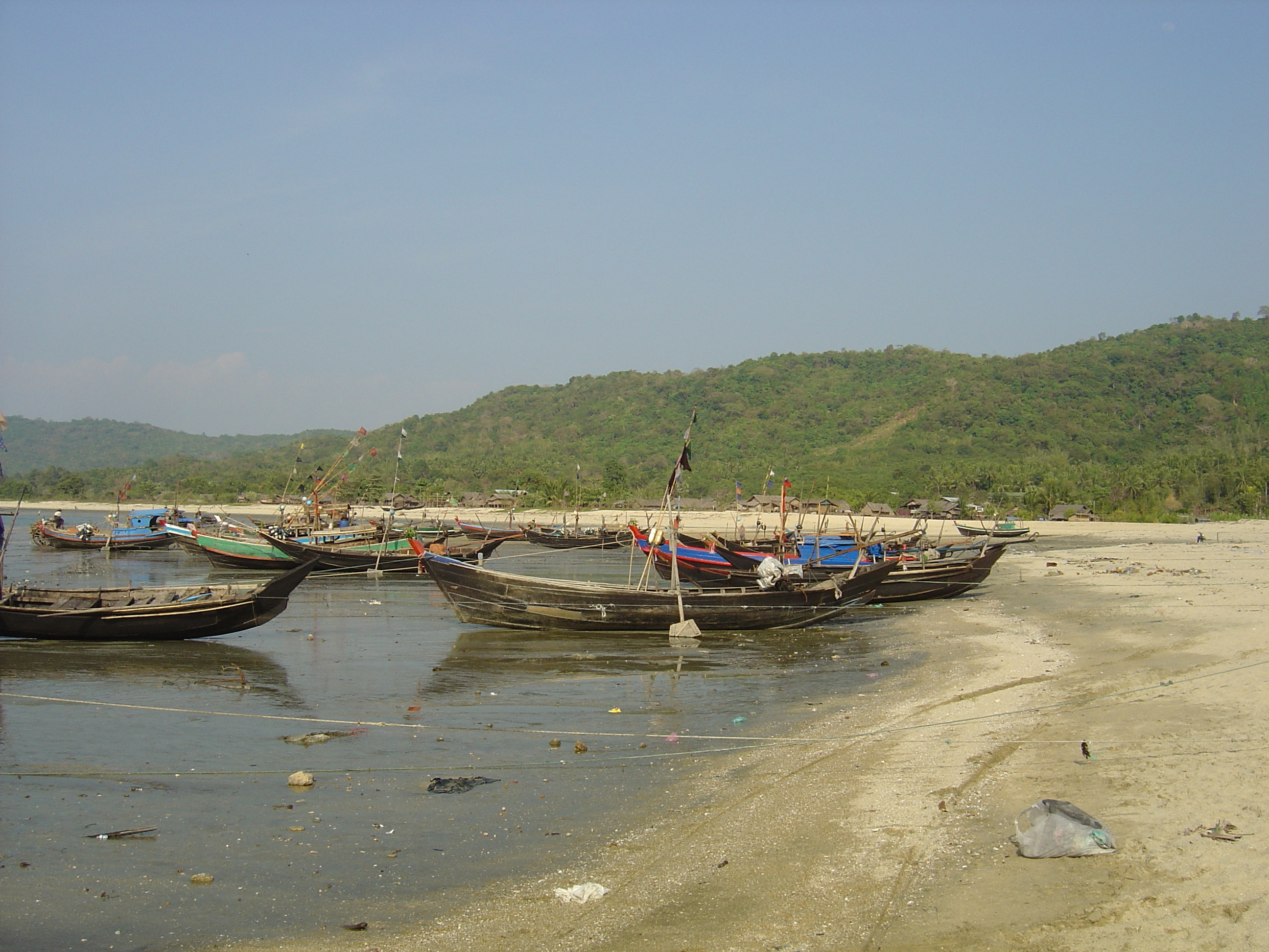 Picture Myanmar Maungmagan beach 2005-01 30 - History Maungmagan beach