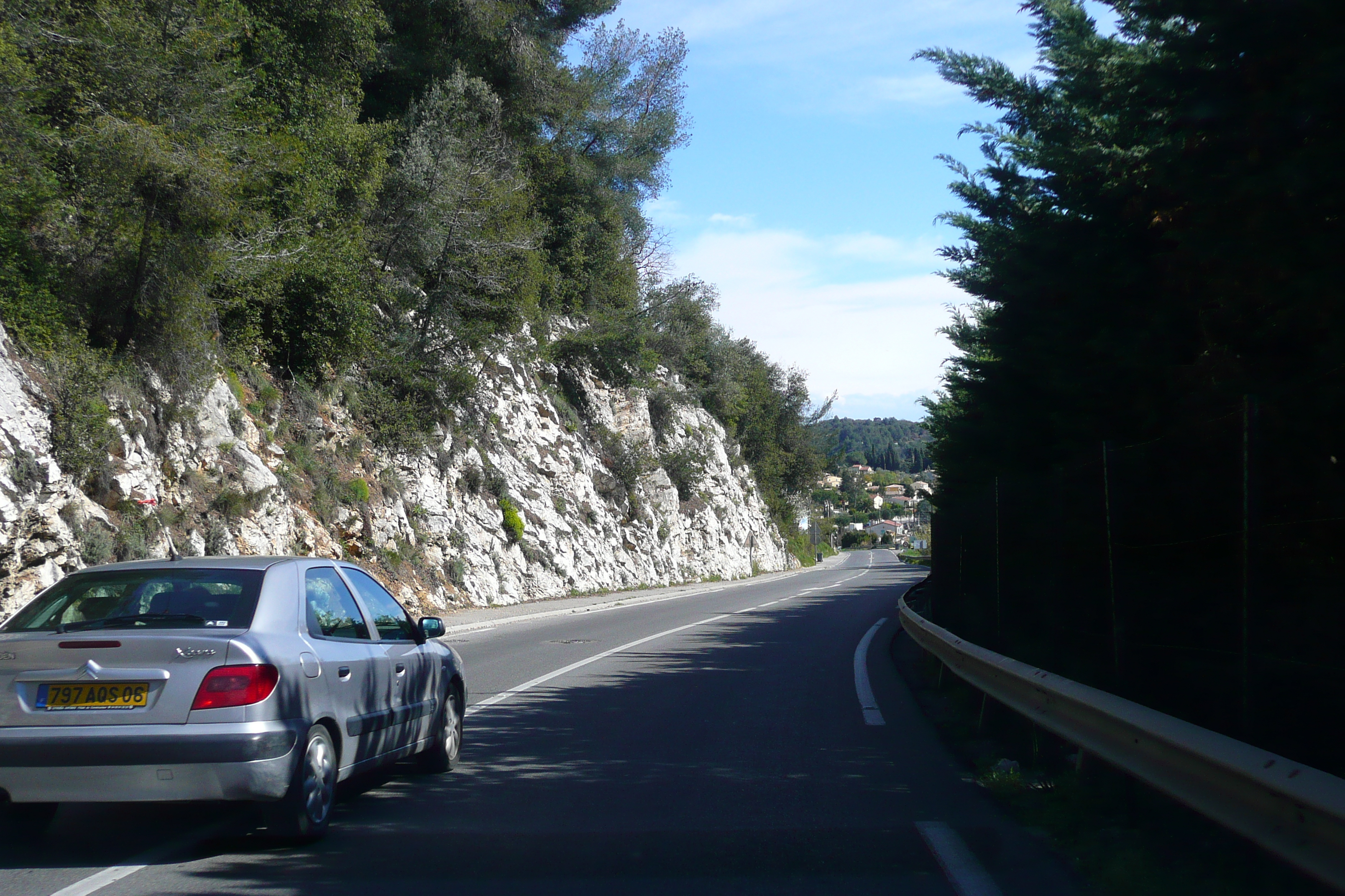 Picture France French Riviera Vence to Cagnes road 2008-03 40 - Discovery Vence to Cagnes road