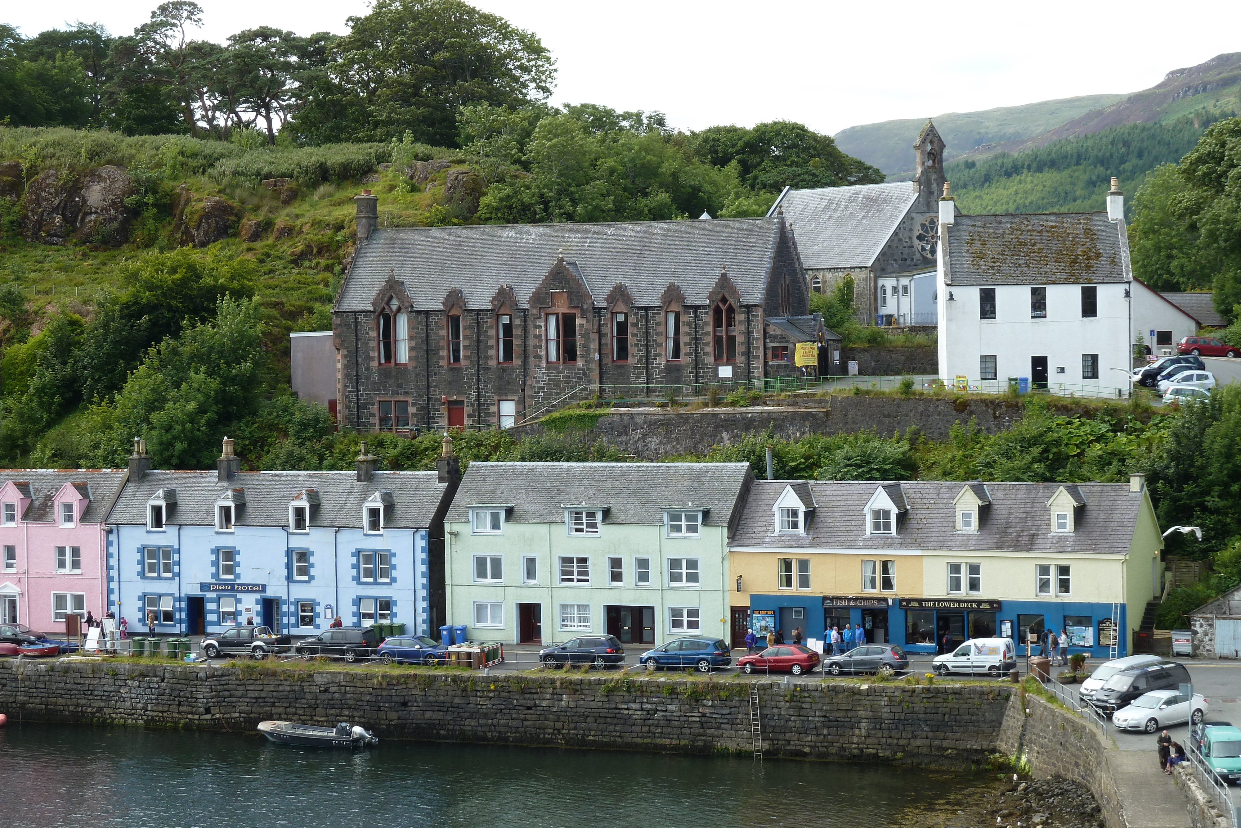 Picture United Kingdom Skye Portree 2011-07 30 - History Portree