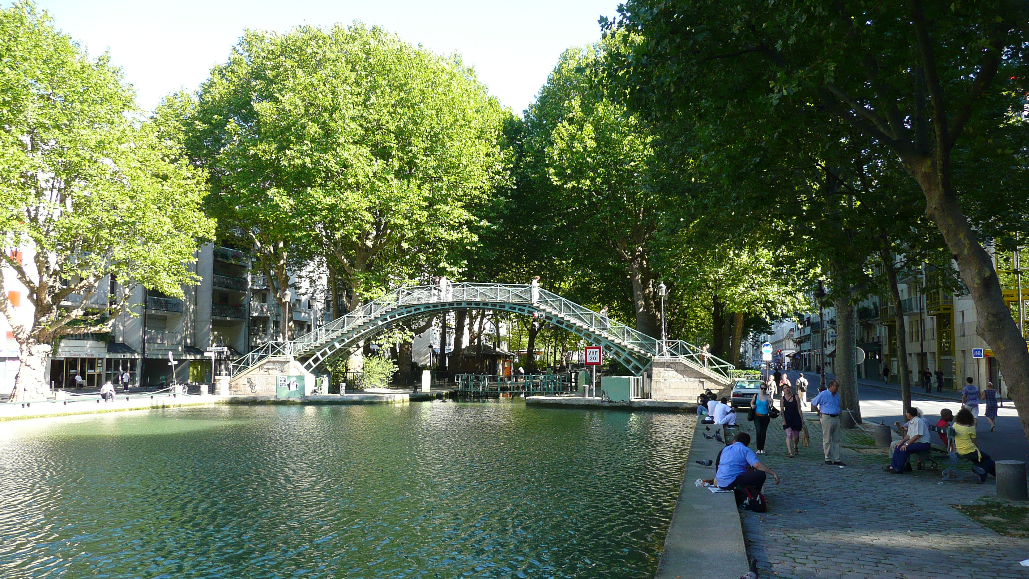 Picture France Paris Canal St Martin 2007-08 18 - History Canal St Martin