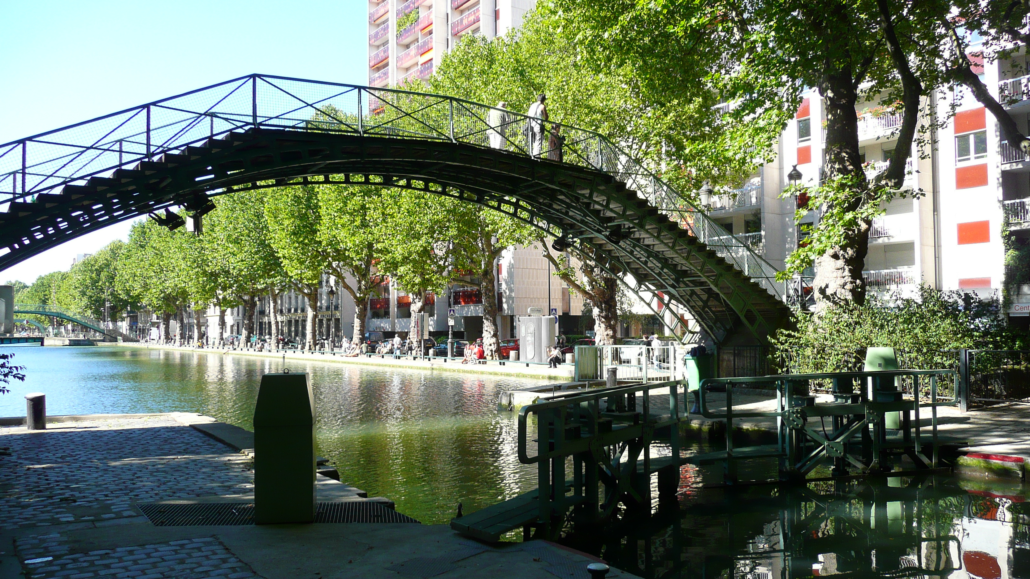 Picture France Paris Canal St Martin 2007-08 156 - History Canal St Martin