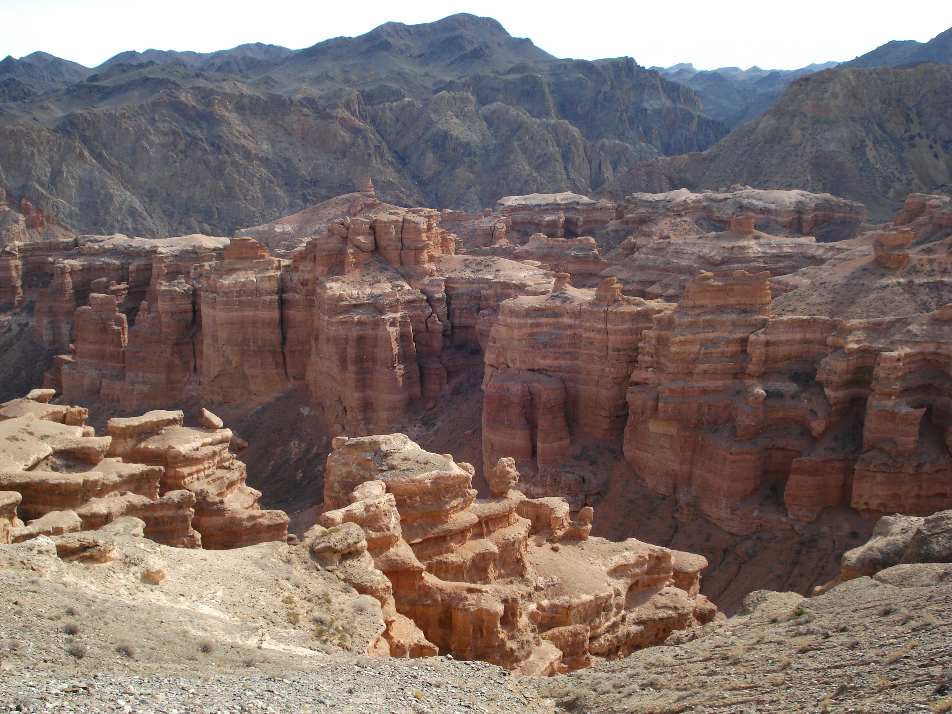 Picture Kazakhstan Charyn Canyon 2007-03 212 - Center Charyn Canyon