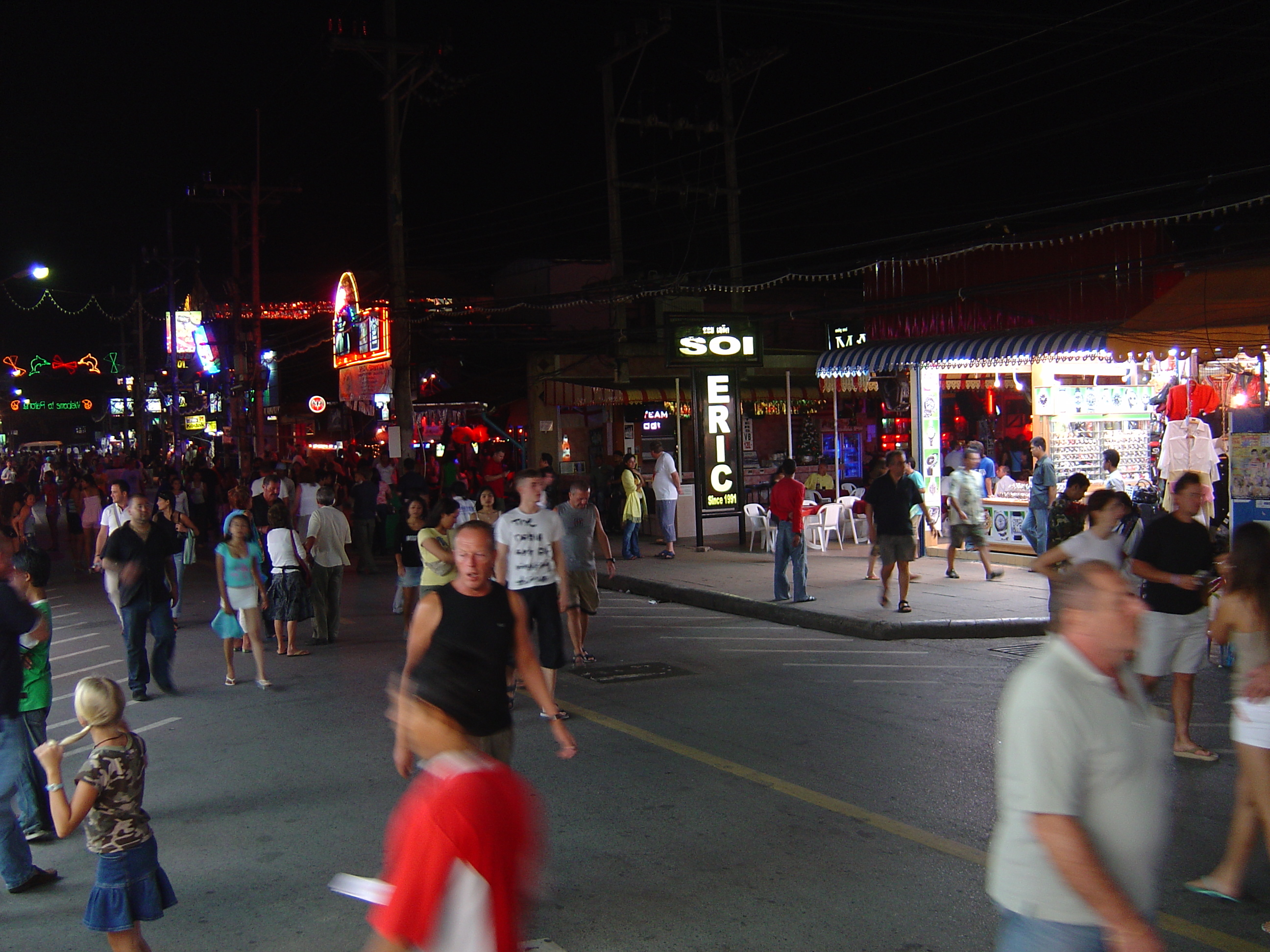 Picture Thailand Phuket Patong night 2005-12 19 - History night