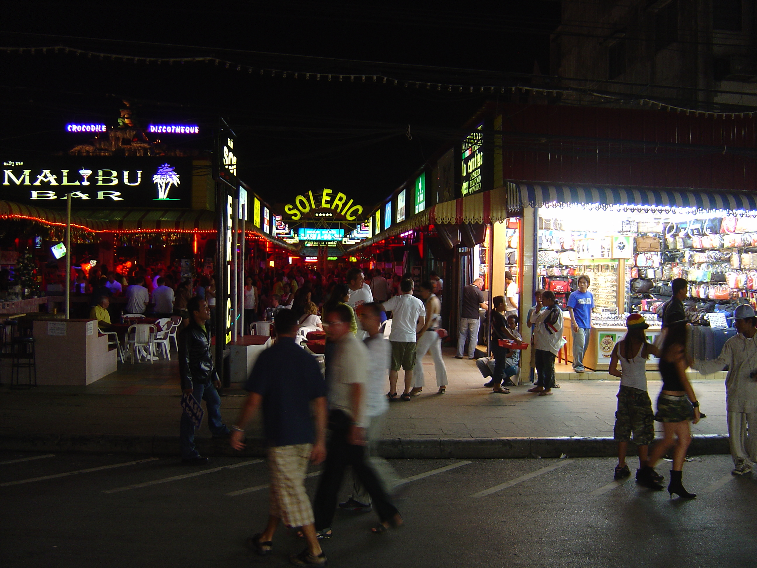 Picture Thailand Phuket Patong night 2005-12 14 - History night