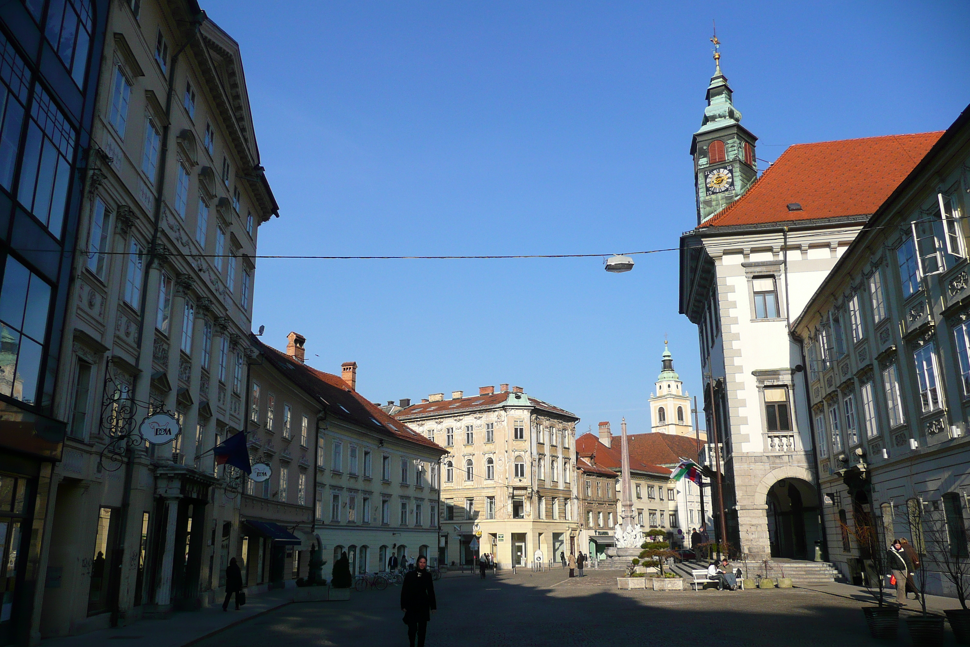 Picture Slovenia Ljubljana Historic Centre 2008-01 10 - Recreation Historic Centre