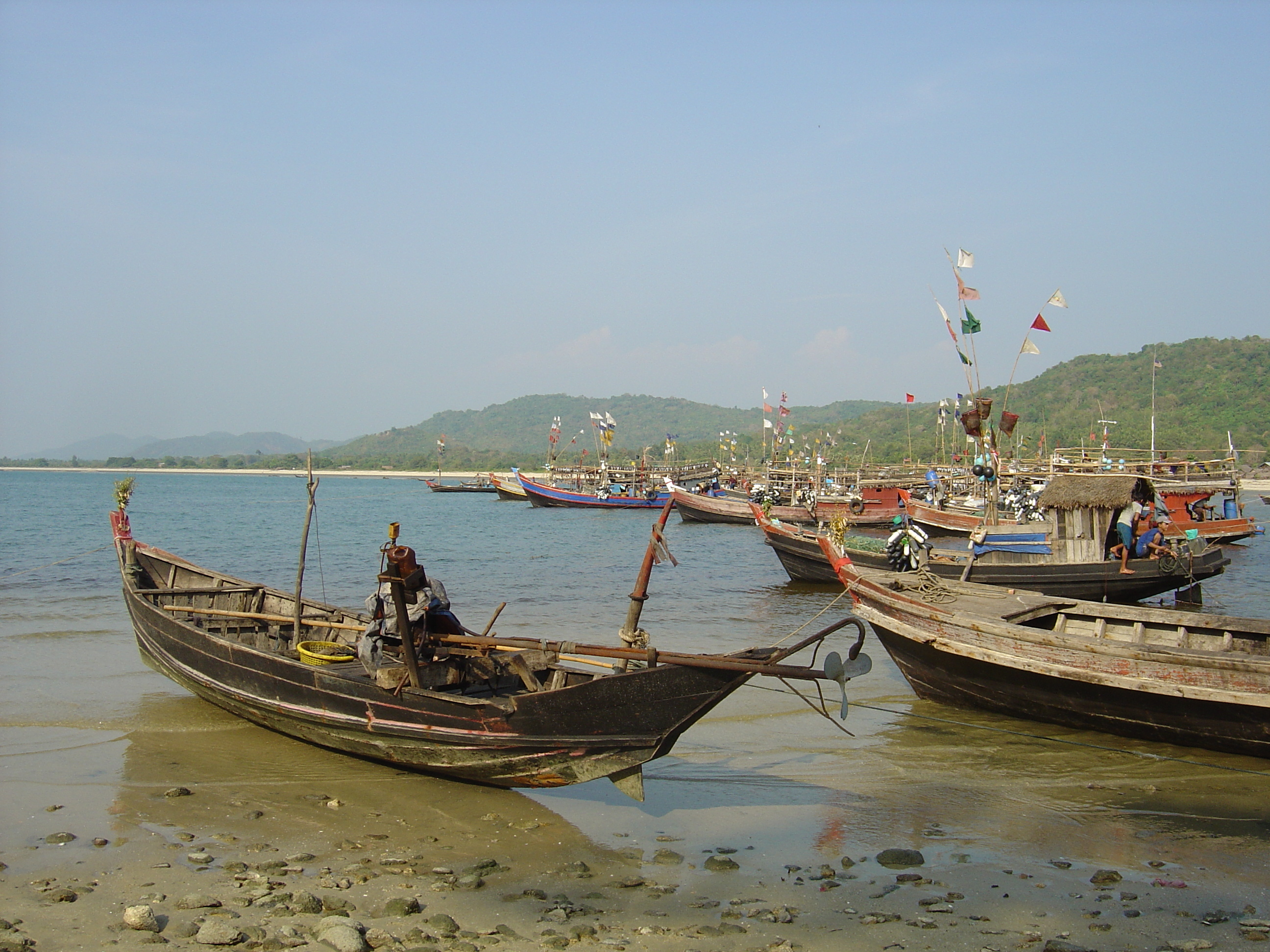 Picture Myanmar Maungmagan beach 2005-01 19 - Journey Maungmagan beach